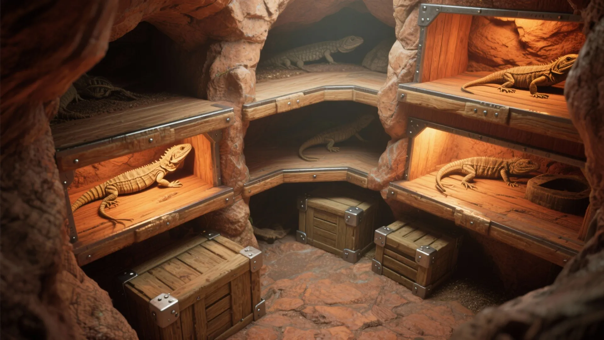 2. Multi-level Platforms and Hidden Nooks