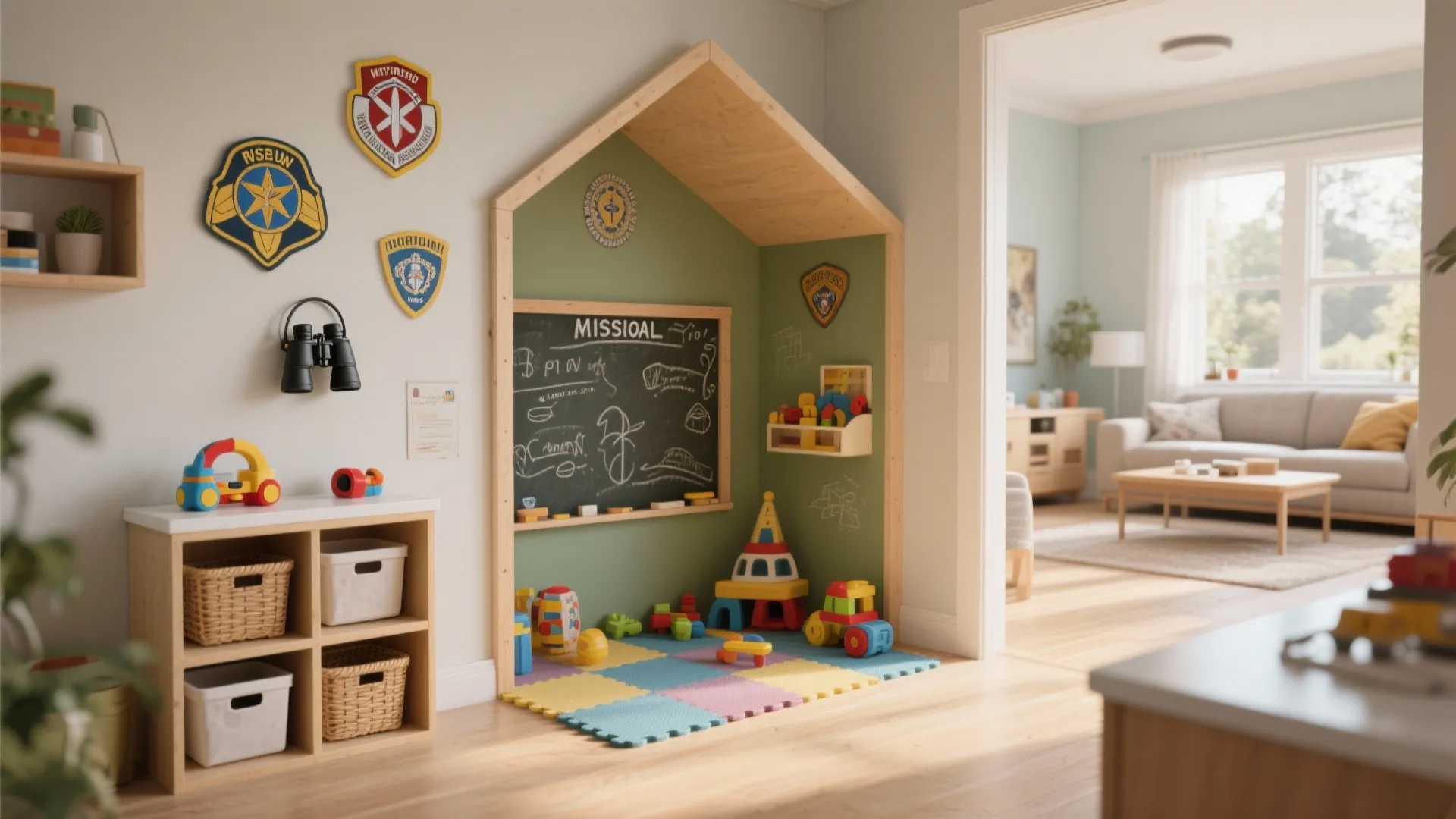 4. Interactive Play Nook