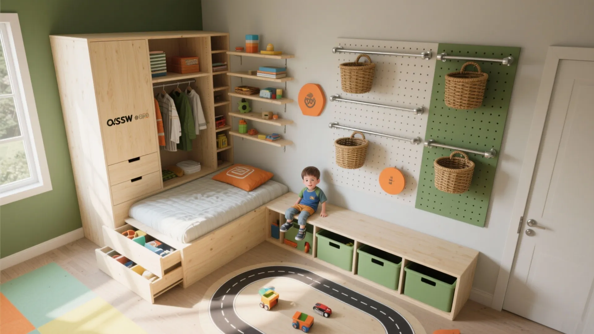 2. Storage that doubles as play