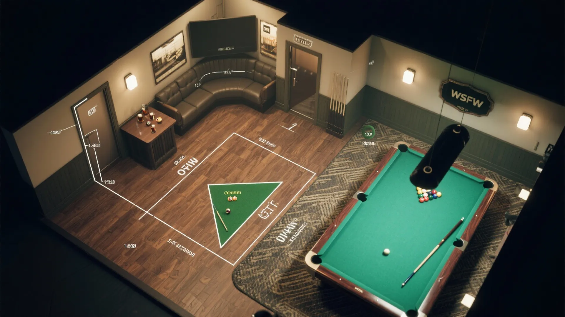 5. Zone the space and optimize circulation