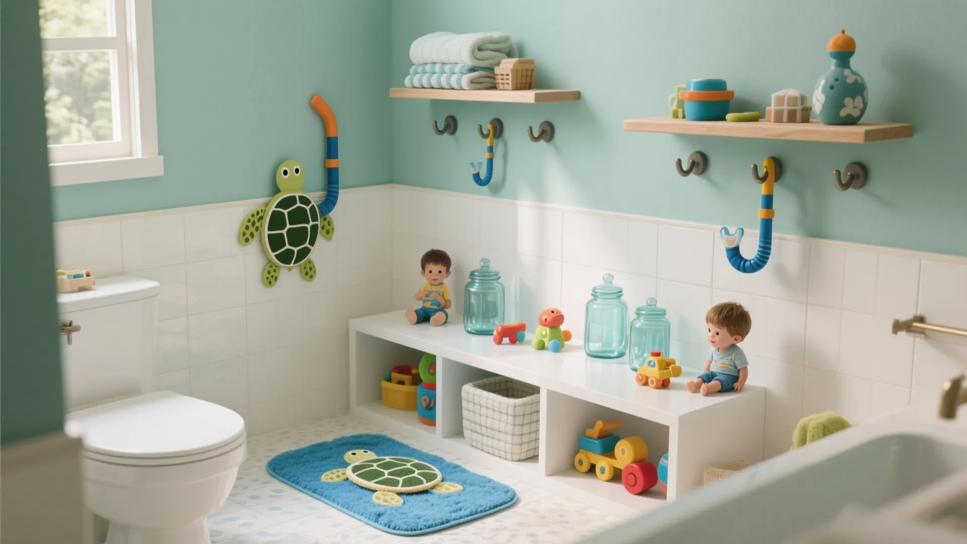 5. Playful Accessories and Kids’ Corners