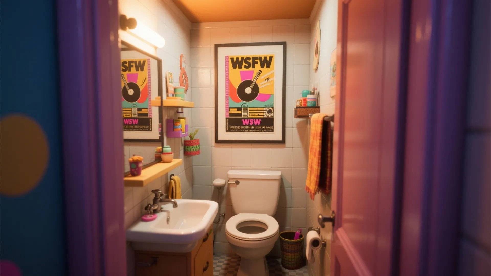 10. Playful Art or Unexpected Details