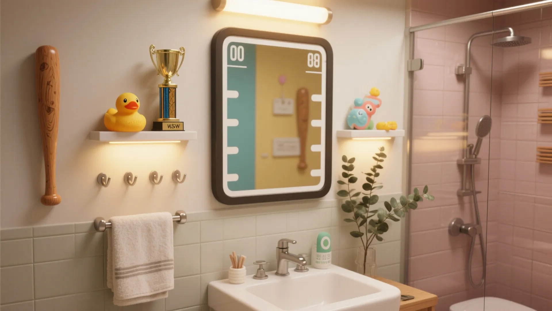 5) Playful Details With Smart Lighting