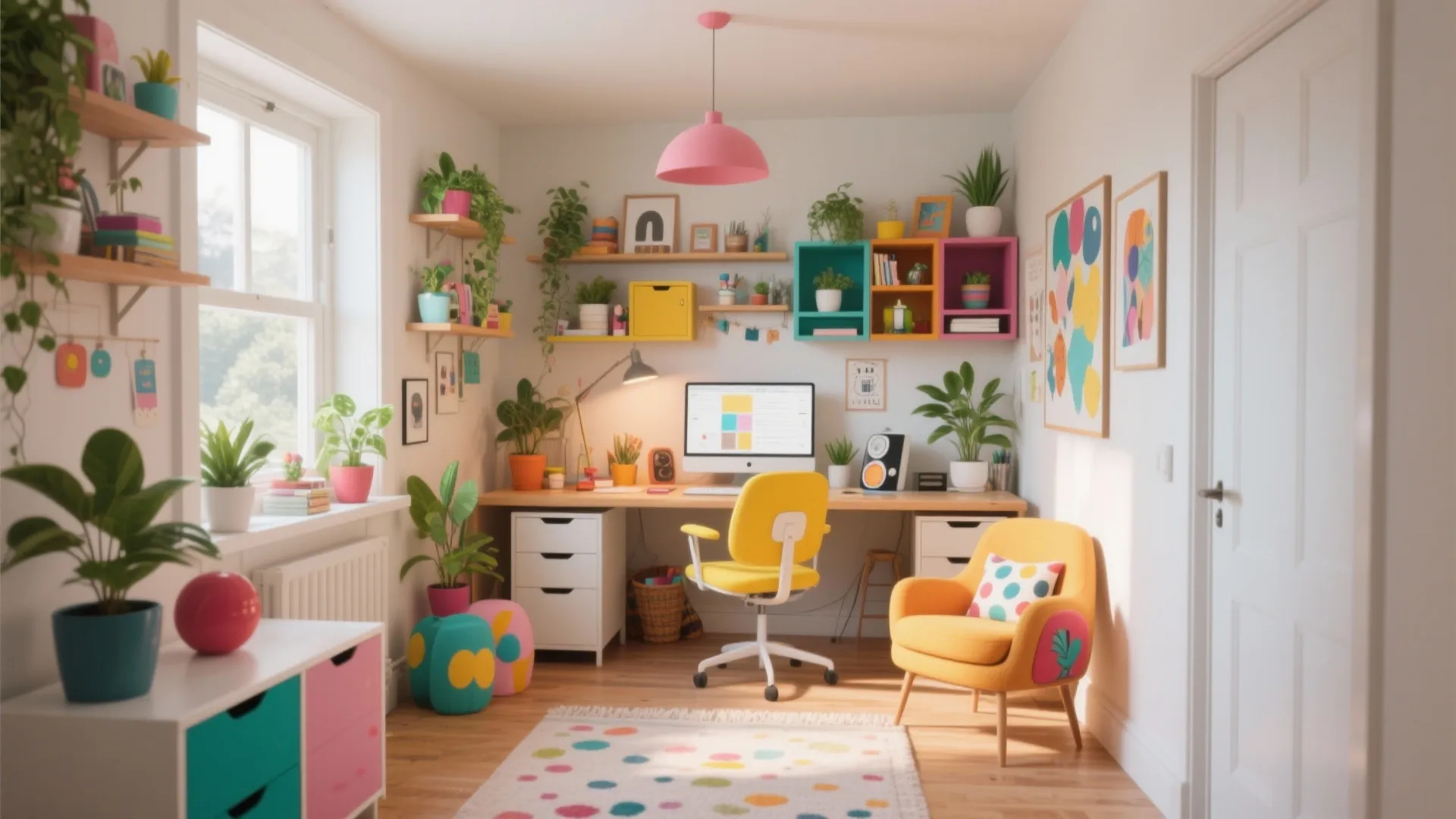 10 Fun Office Decor Ideas to Boost Creativity: Small spaces, big impact – my personal take on making your office a place you love