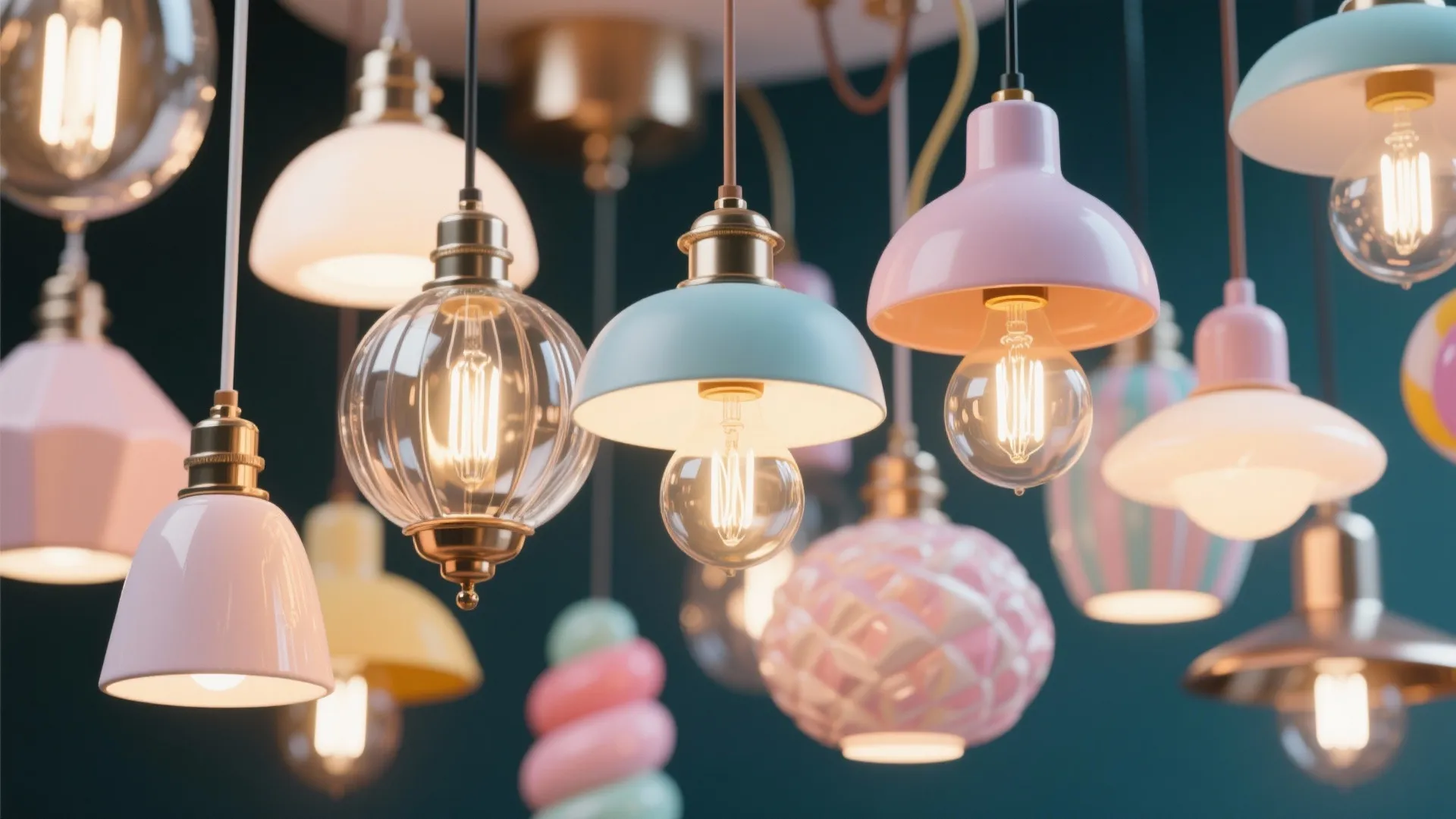 4. Playful lighting and statement fixtures