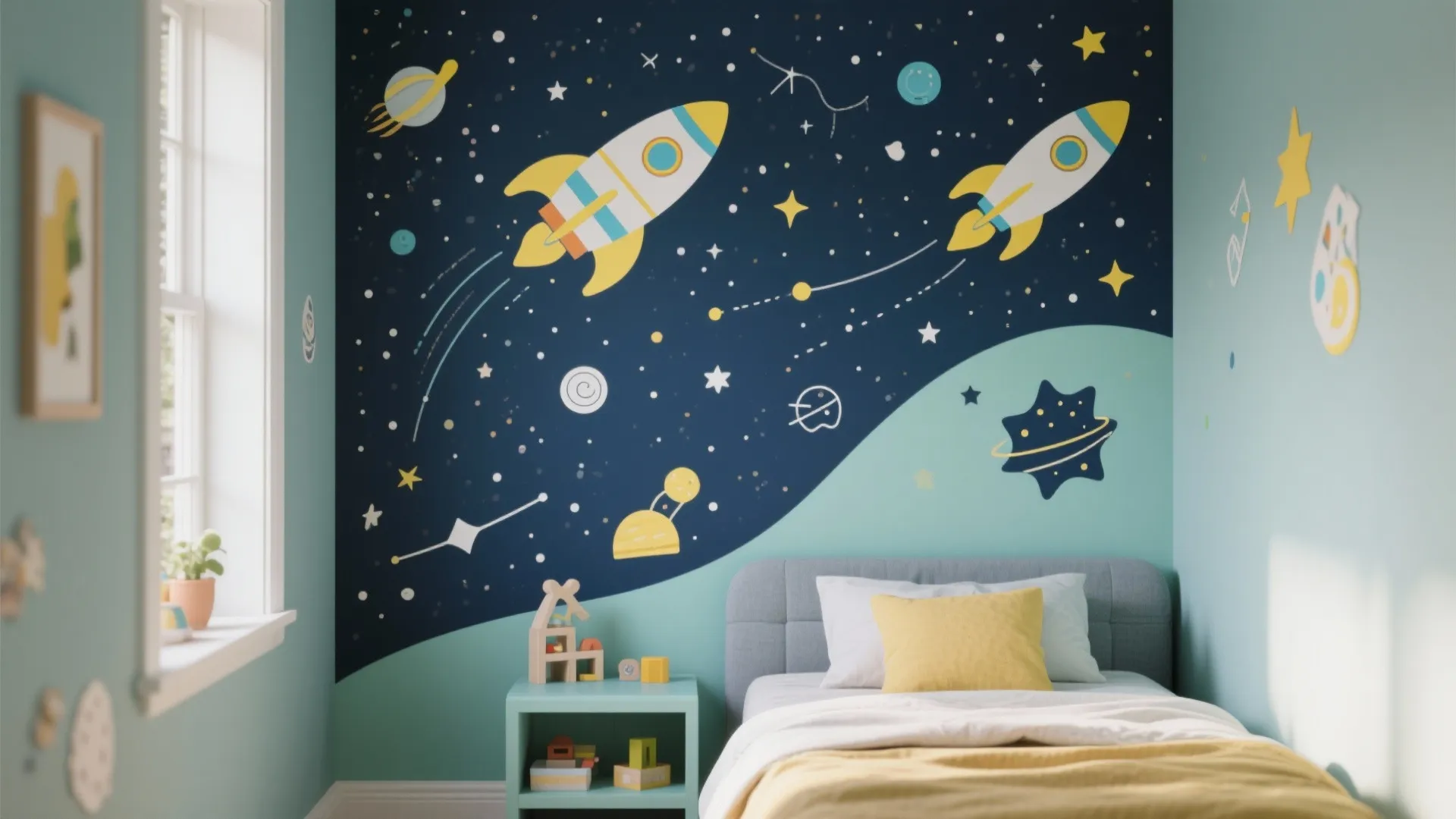 Playful Wall Murals and Decals