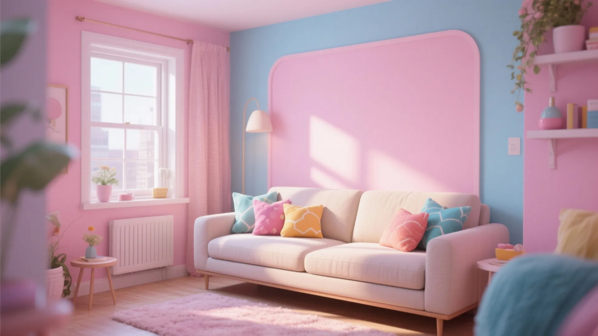 5. Playful Pastels for Light-Hearted Energy