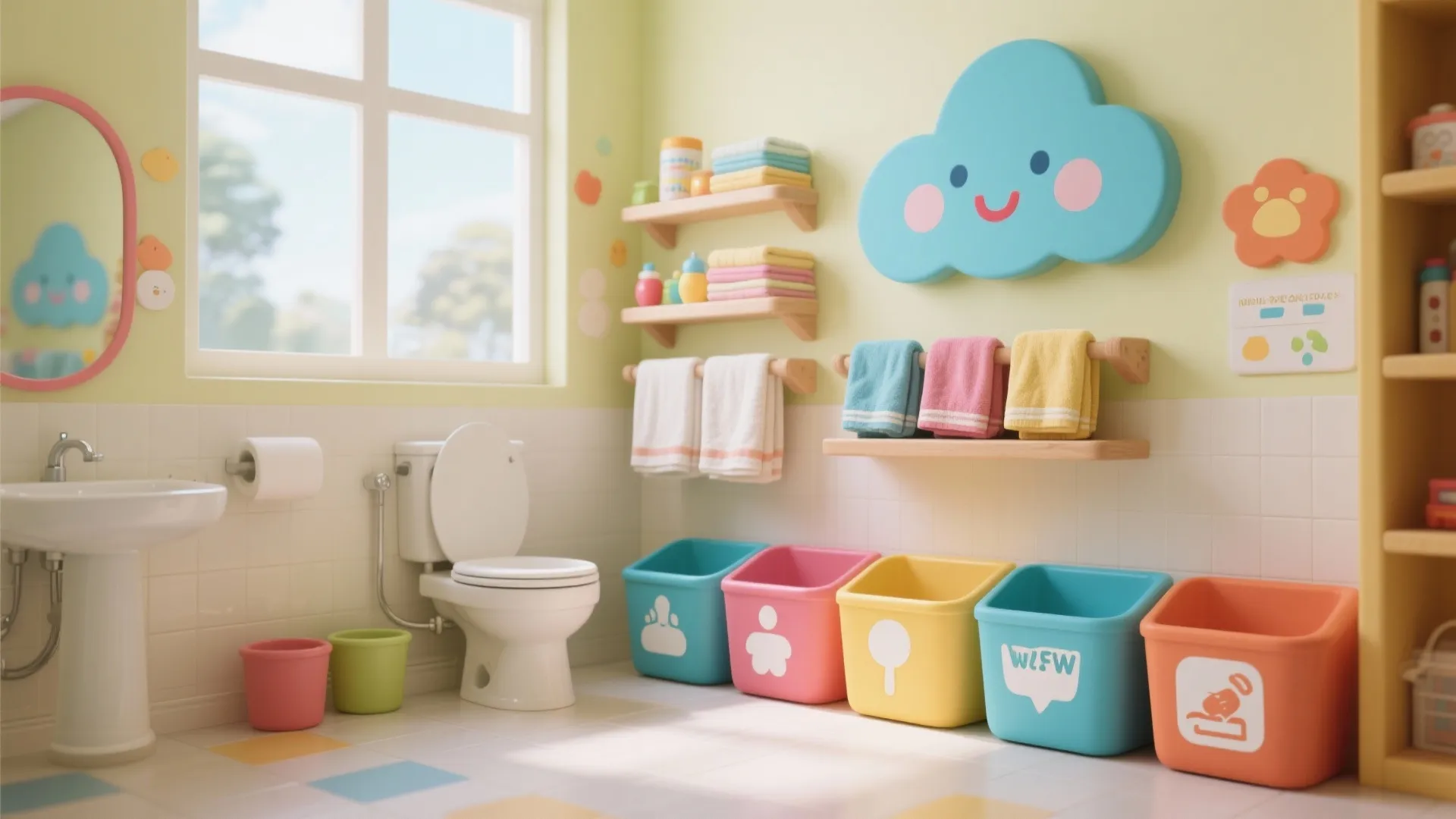 4. Playful Storage Solutions