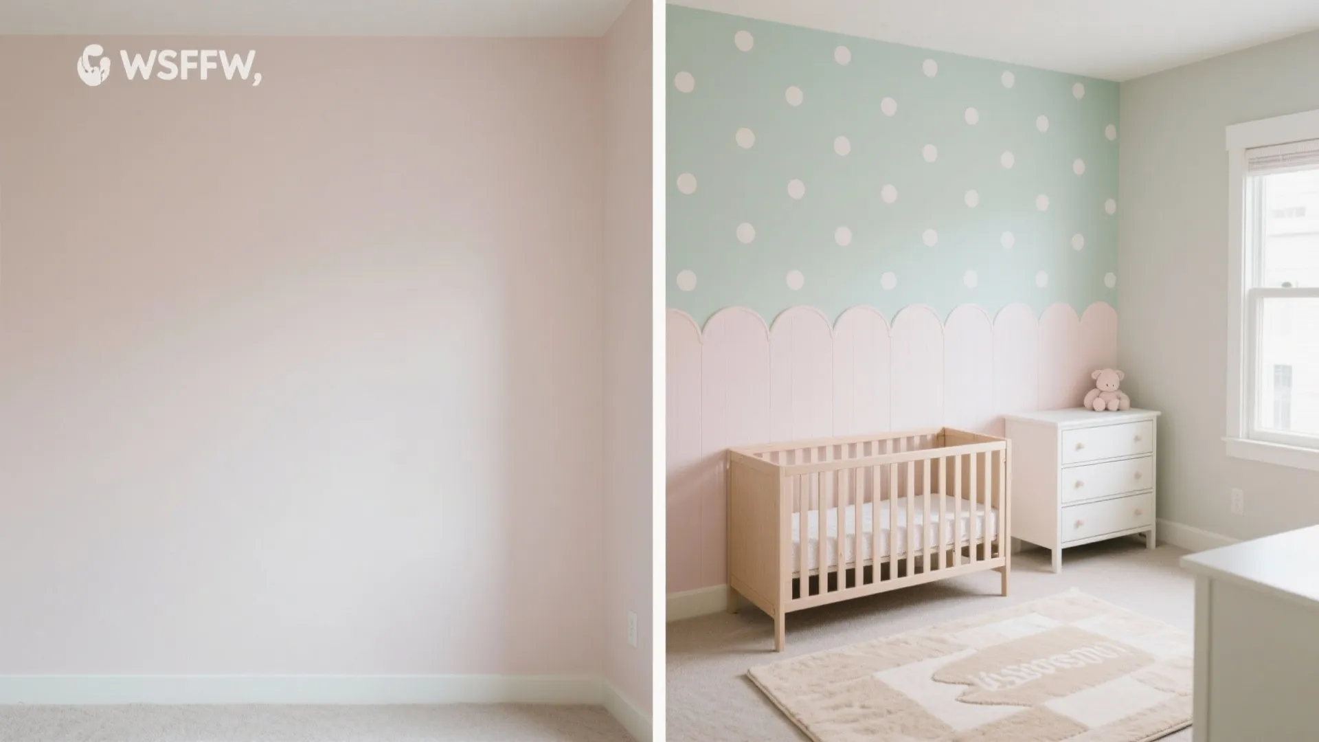 Playful Patterns and Wipeable Wall Treatments