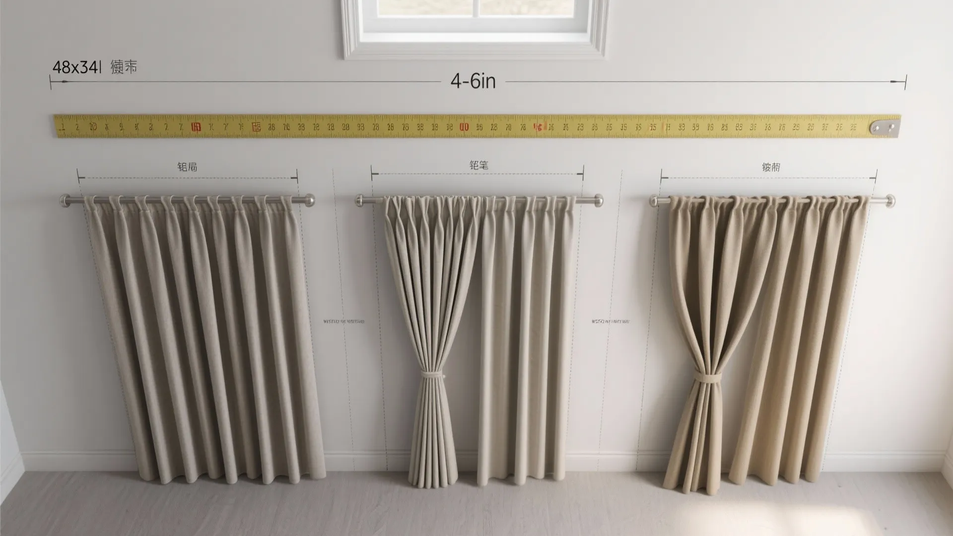 3. Play with Length and Pleats