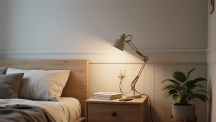 5 Small-Space Ideas for Plug-Into-Wall Lights