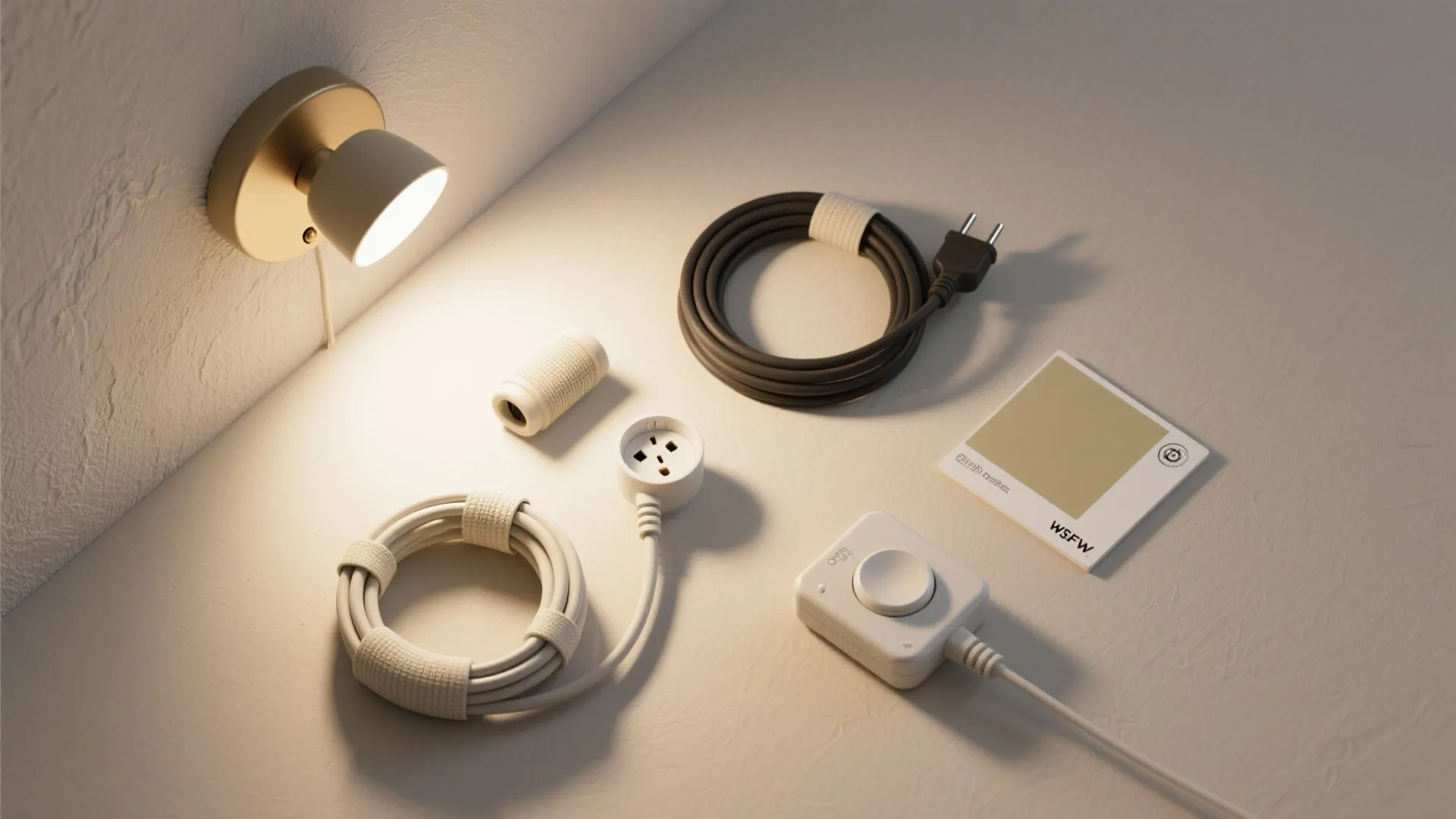5. Decorative plug-in sconces for renters