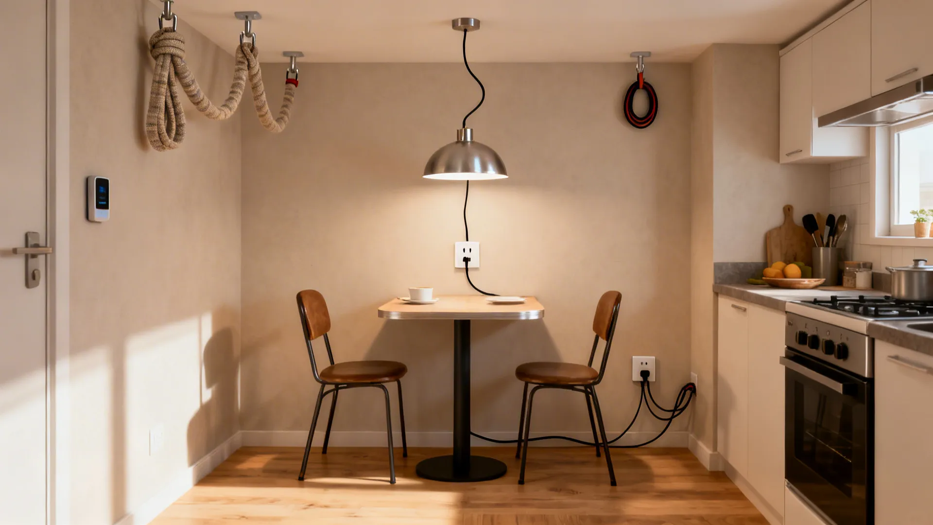 Plug-in pendants for renters and flexible layouts