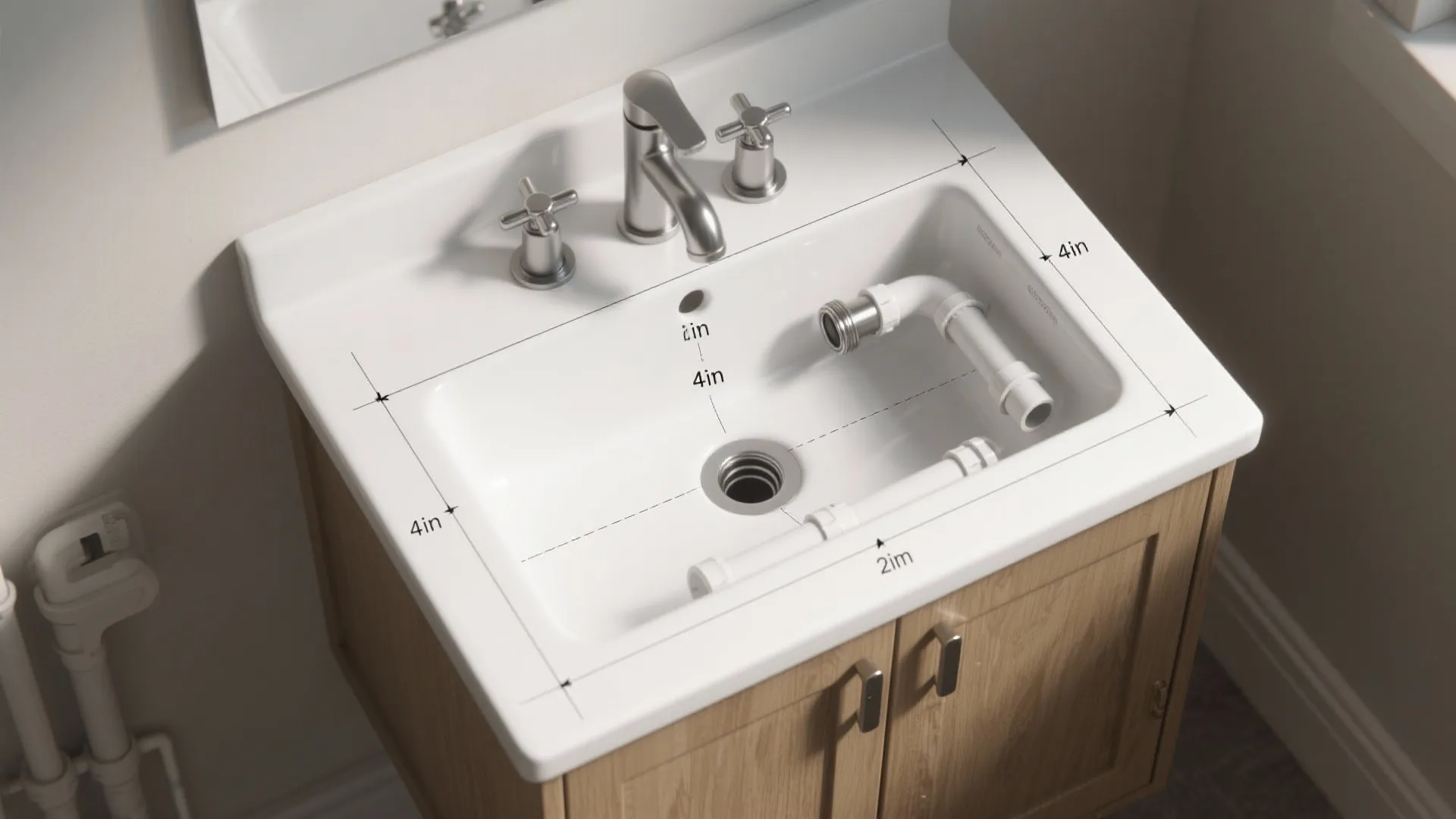 5. Optimize plumbing clearance and installation simplicity