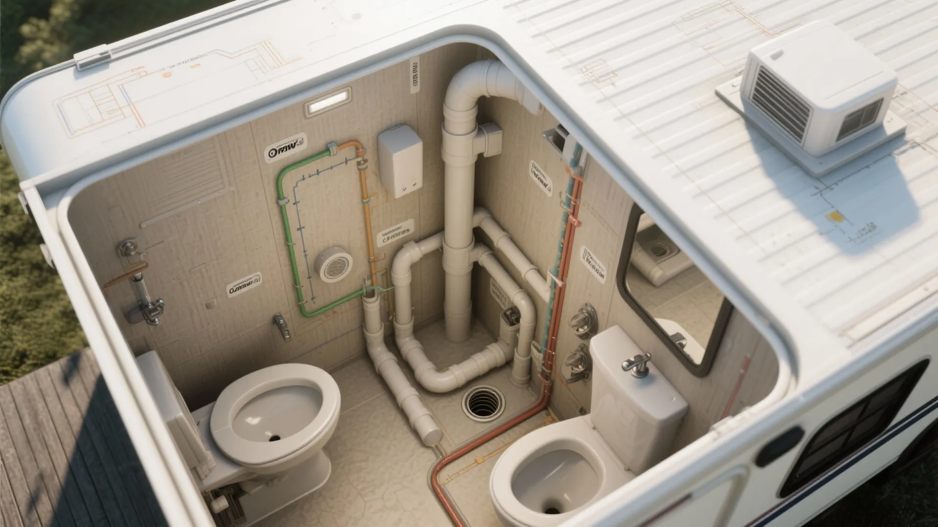5. Plan plumbing and ventilation early