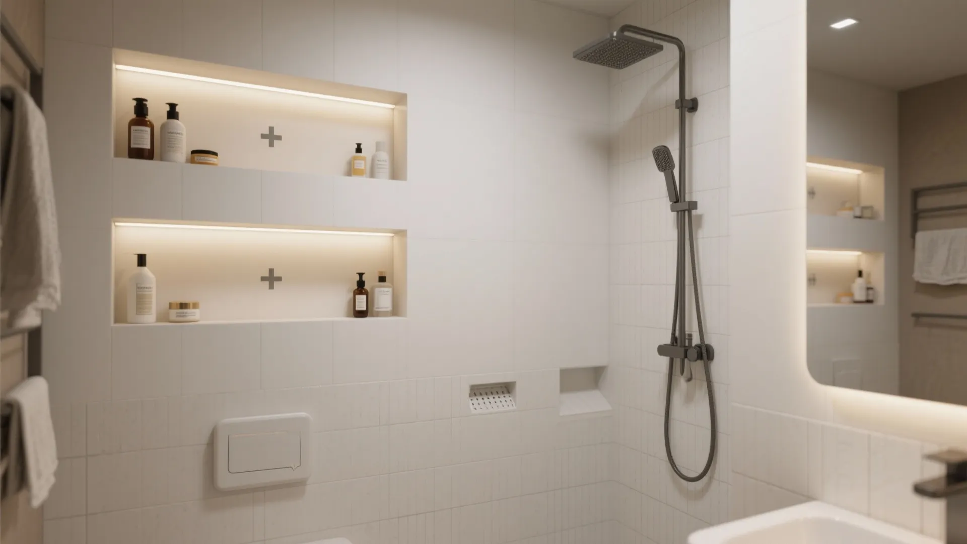 Plus Minus Niches: Storage that Disappears