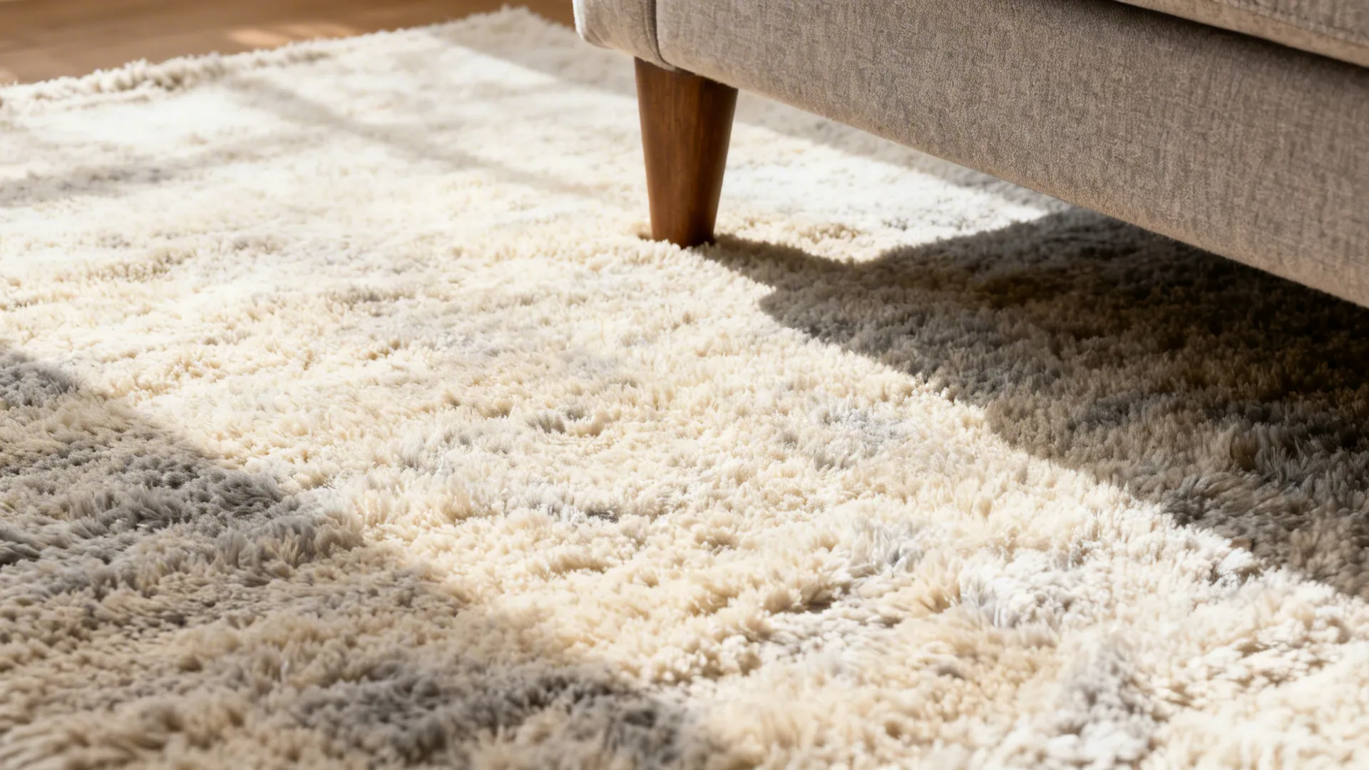 1. Plush Solid-Neutral Rug