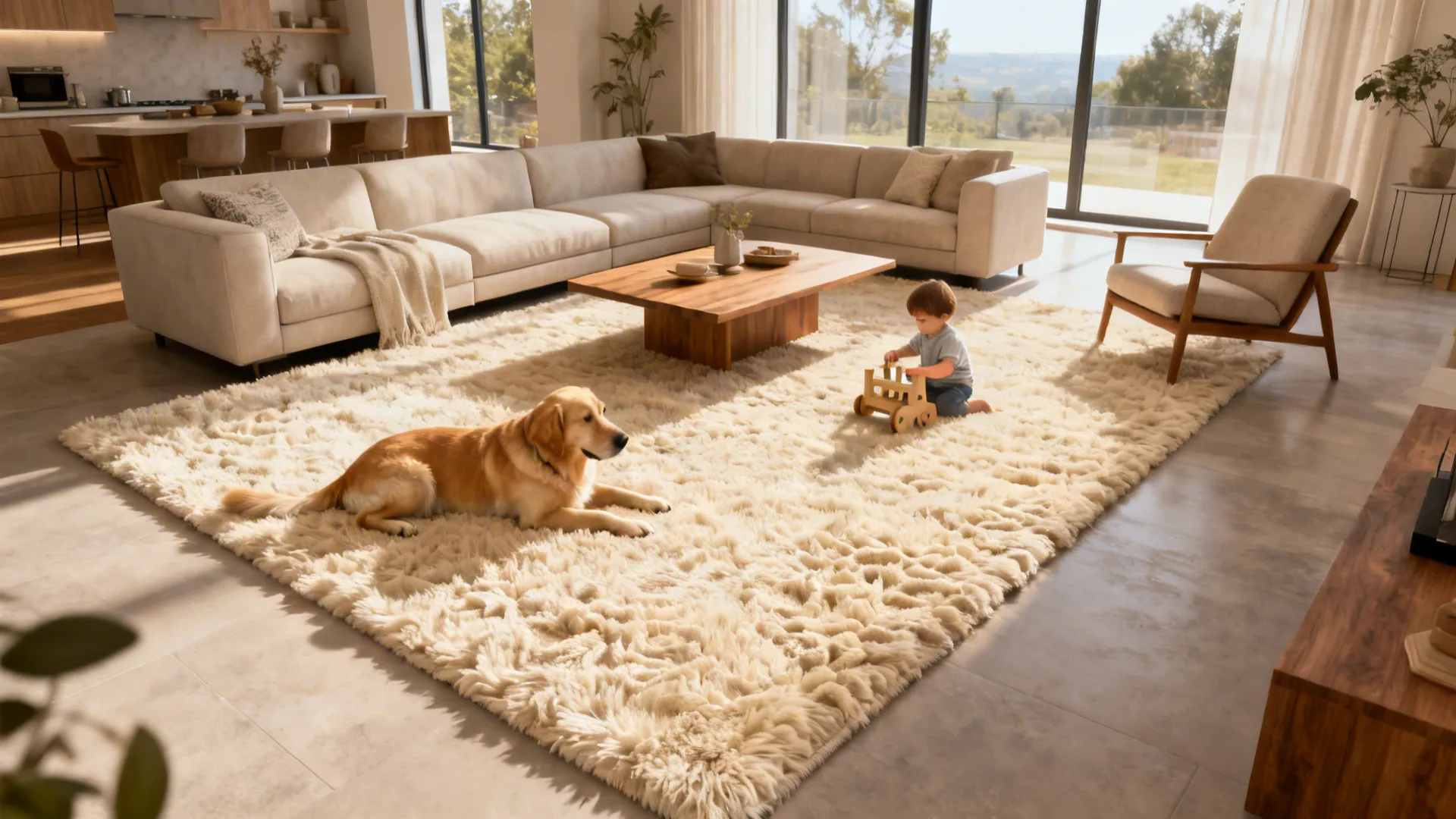 5 Big Ideas for Large Plush Rugs