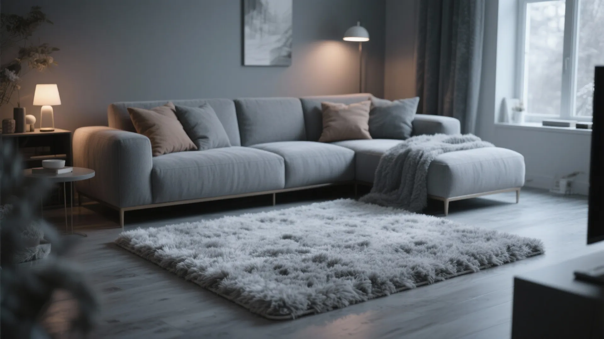 3. Plush Shag for Cozy Comfort