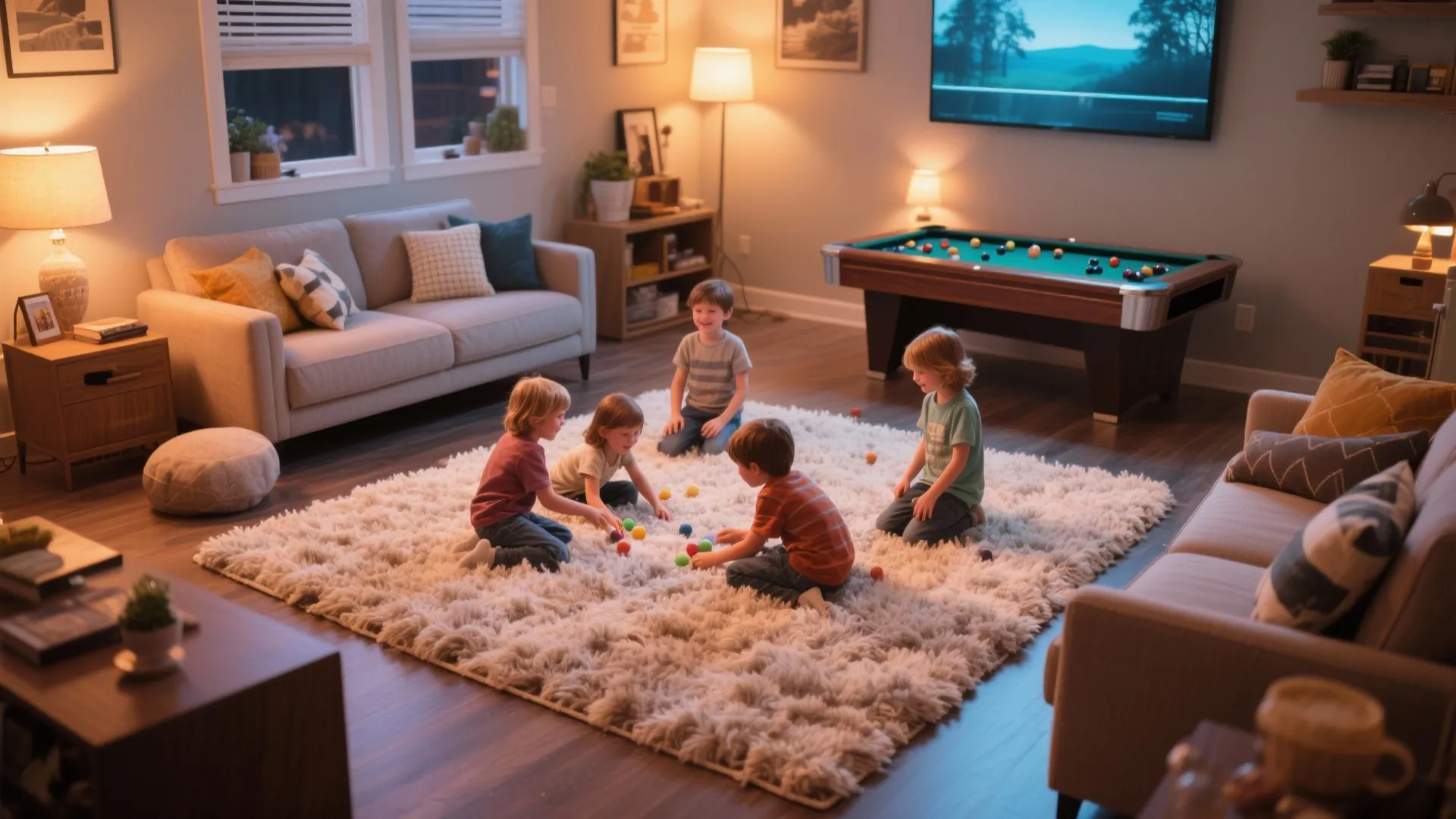 Plush Comfort Underfoot