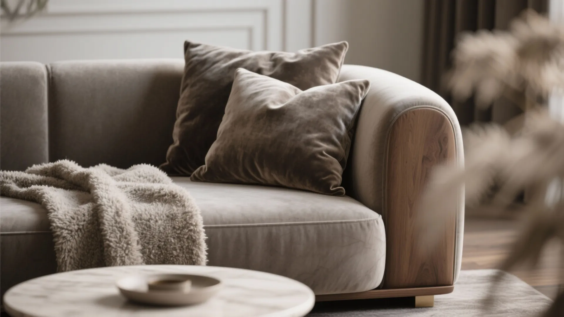 Plush textures, scaled-down furniture