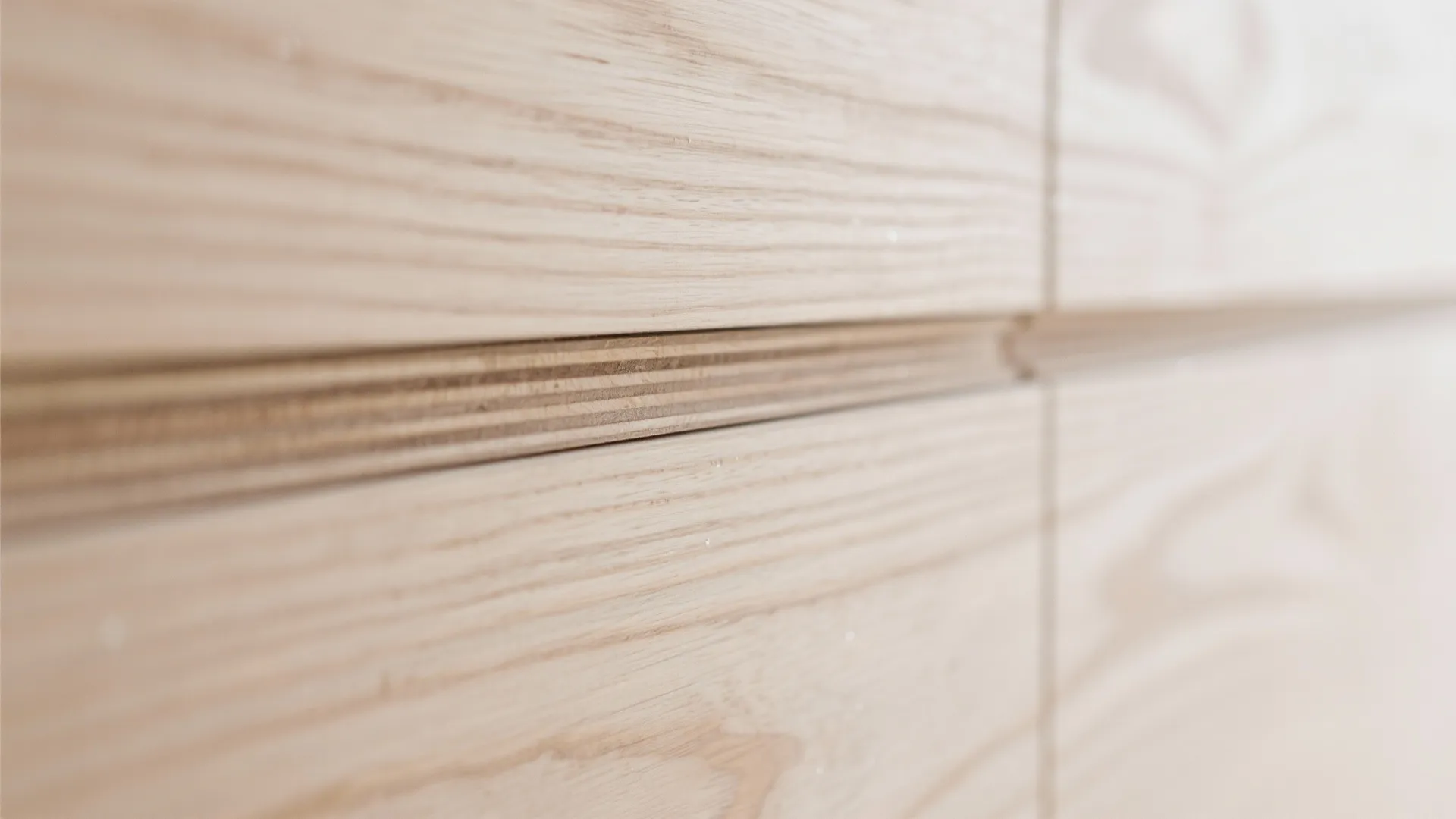 Scandinavian Plywood Wall Paneling