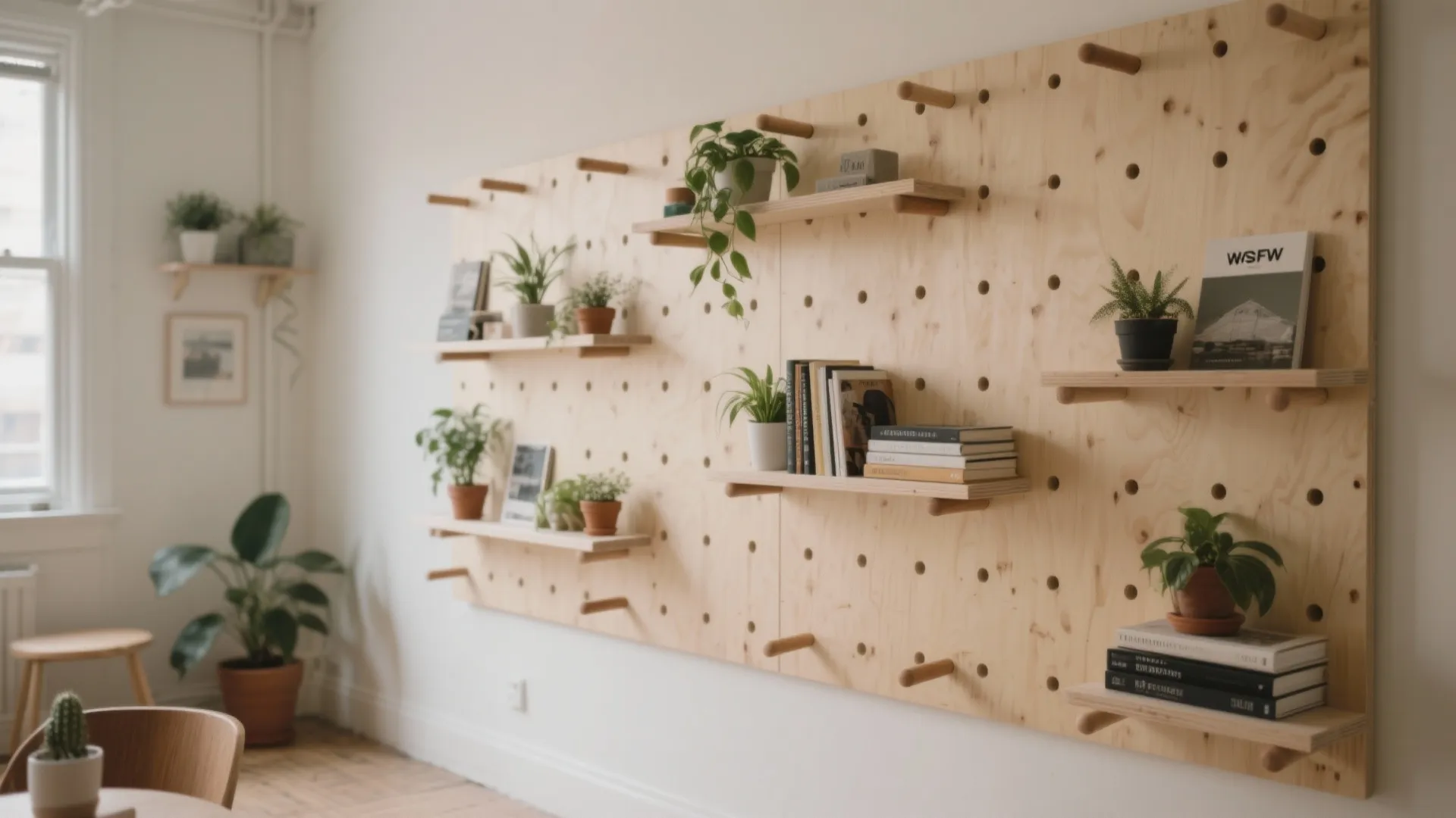 Pegboard Plywood System