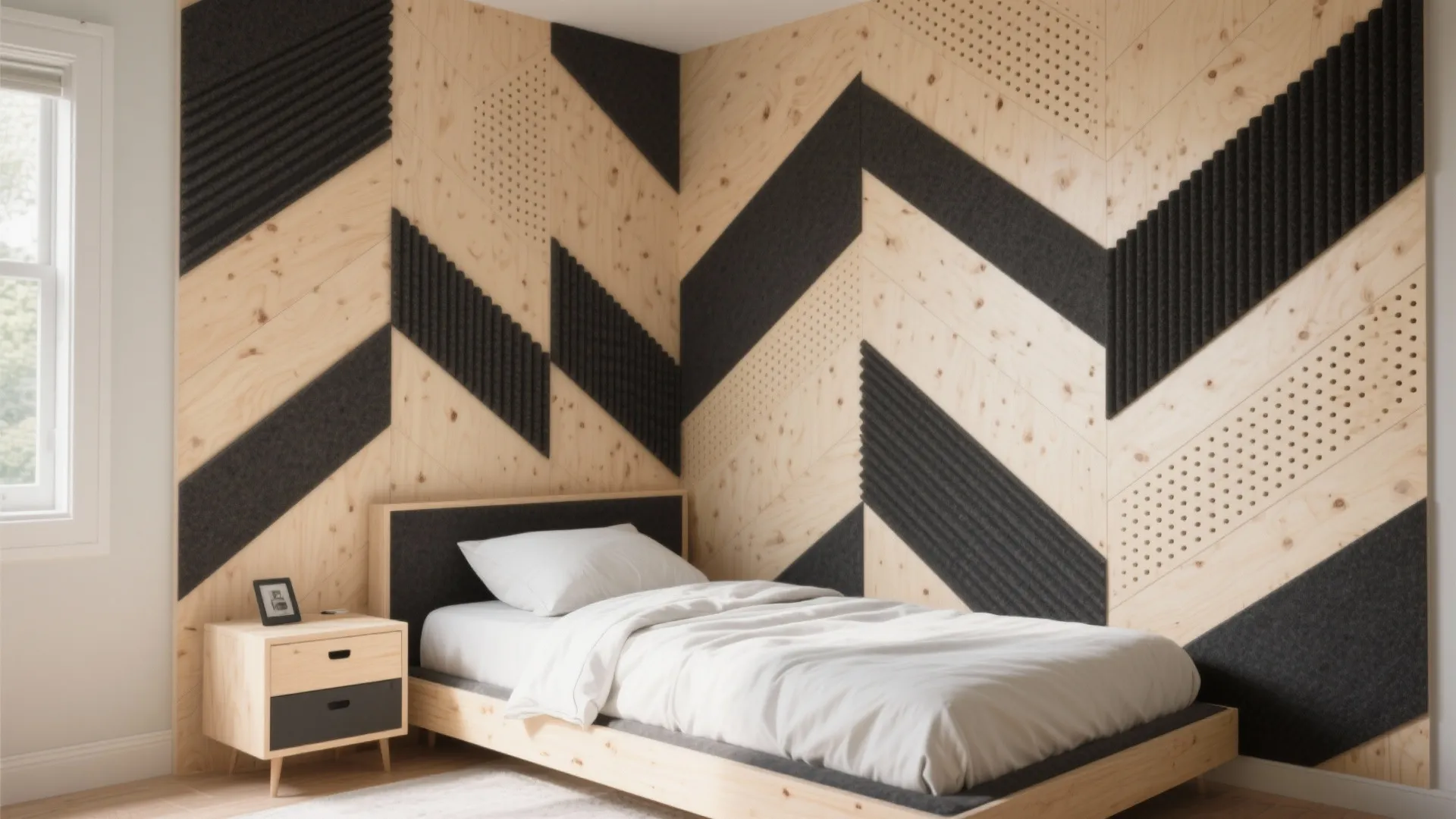 Sustainable Plywood Patterns and Acoustic Slats