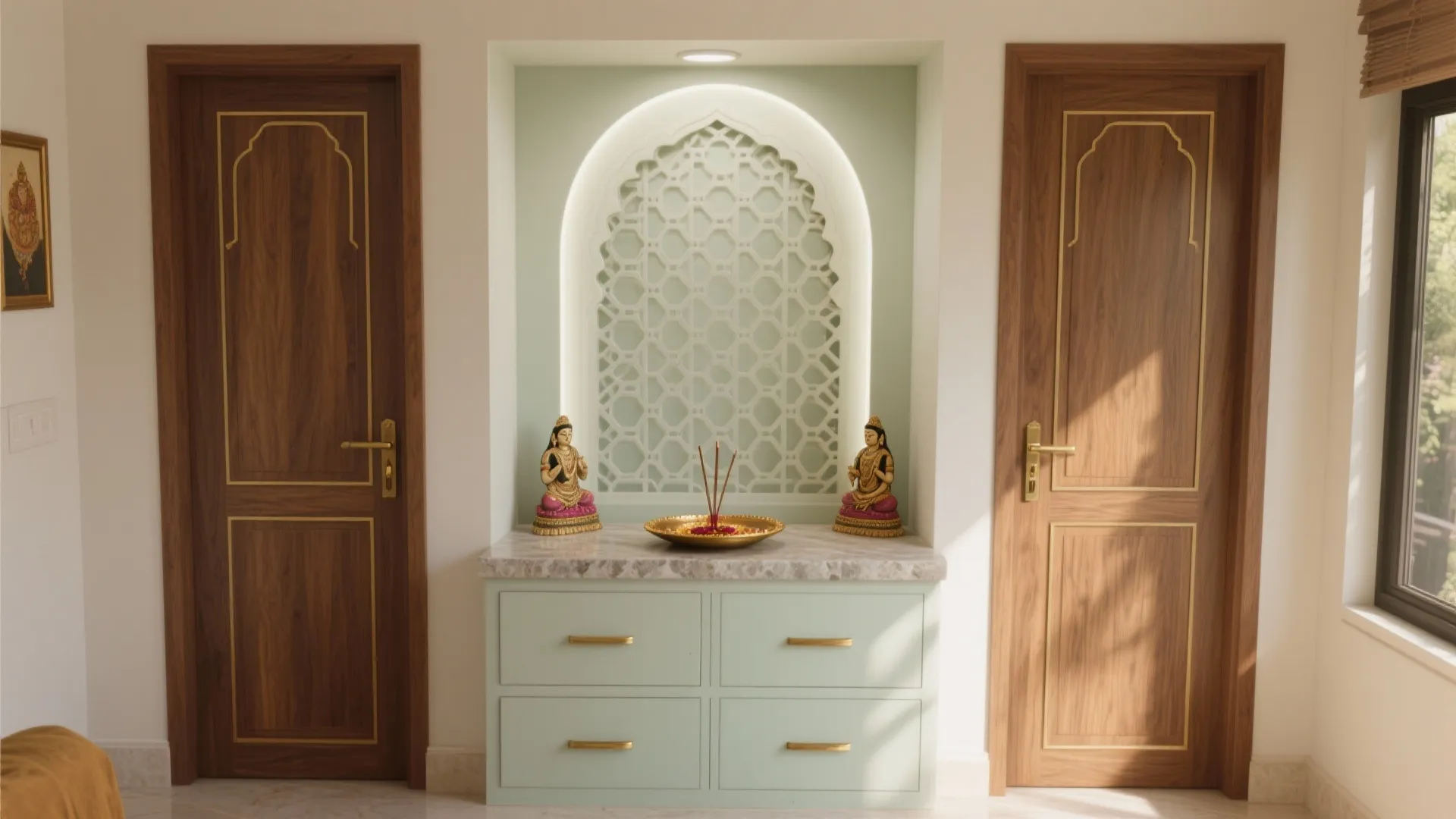 5 Plywood Pooja Door Design Ideas for Small Homes: Real-world space-saving, serene, and durable solutions from my studio to yours