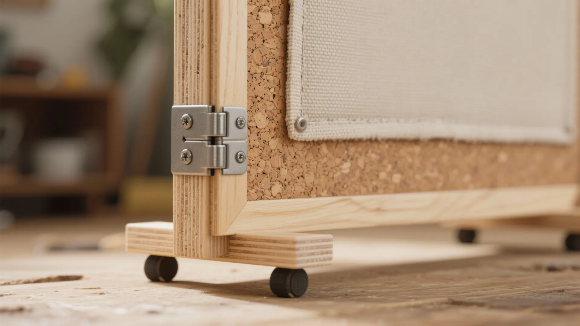 Folding screens and DIY plywood accordion panels