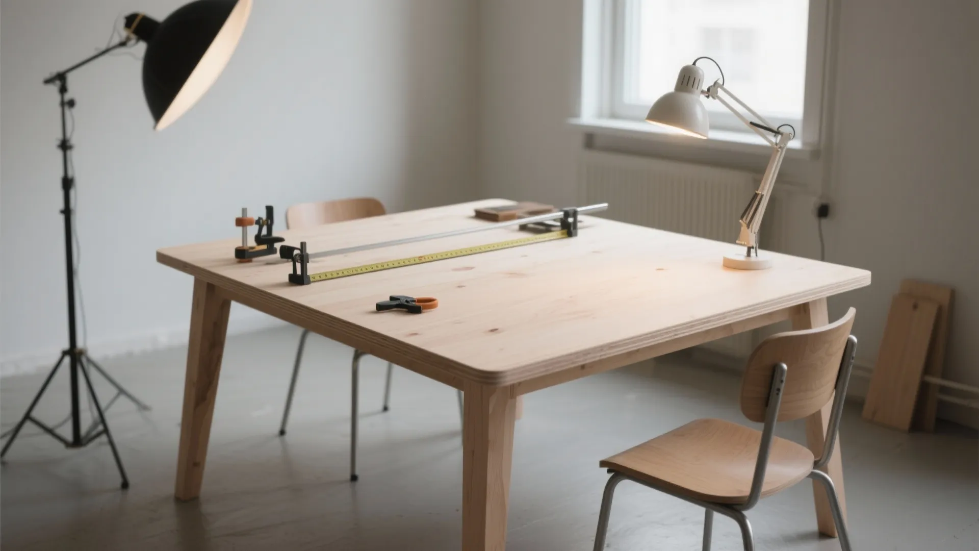 DIY Table with Plywood: Easy Steps to Build Your Own: 1 Minute to a Stunning Plywood Table: Fast-Track Guide for Beginners