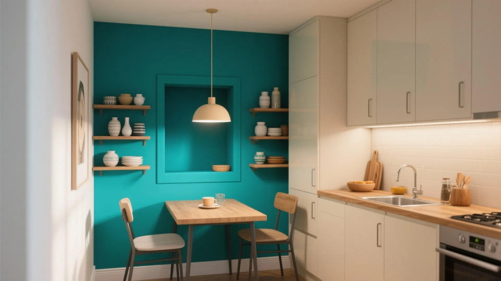 3. Pocket Accent Walls