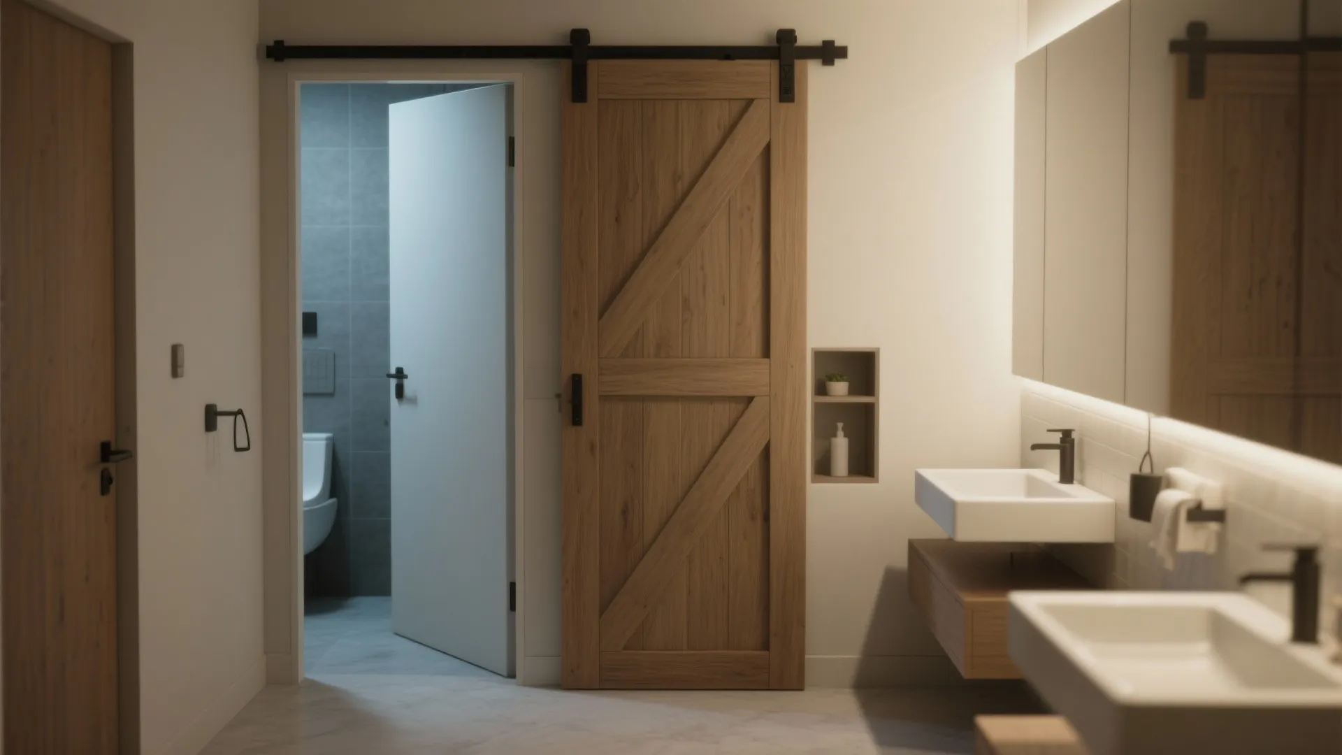 6. Pocket or Barn Doors