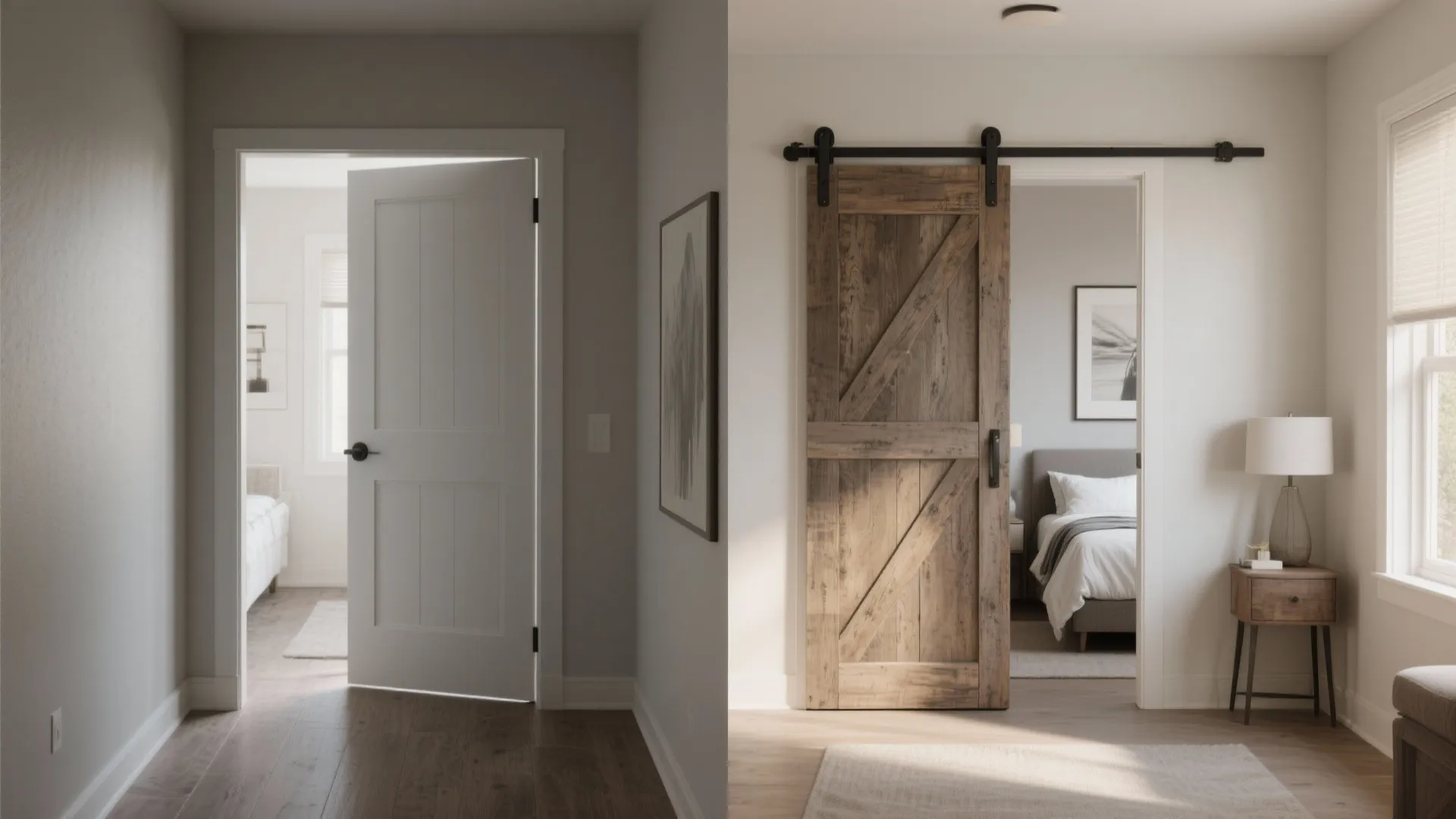 9. Pocket or Barn Doors