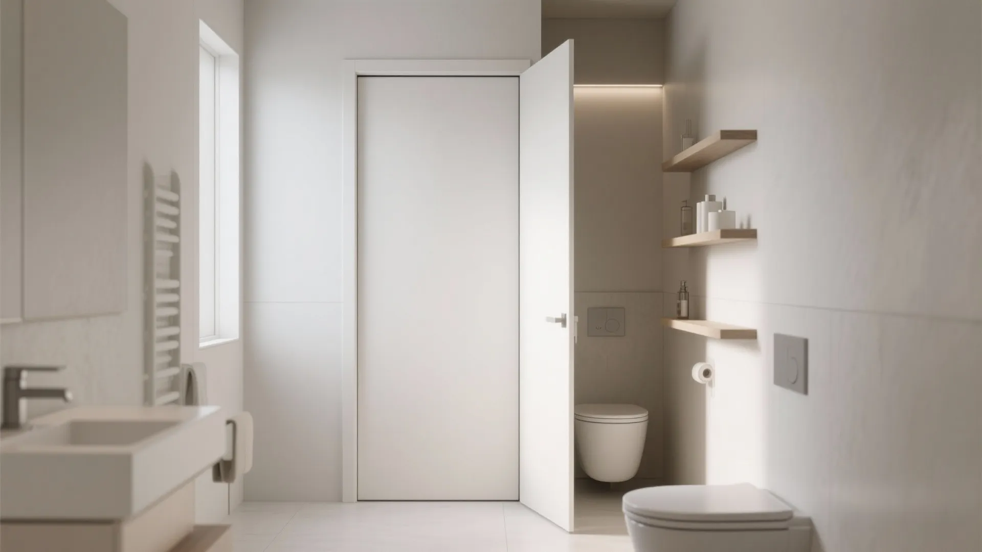 Pocket Door Space-Saver