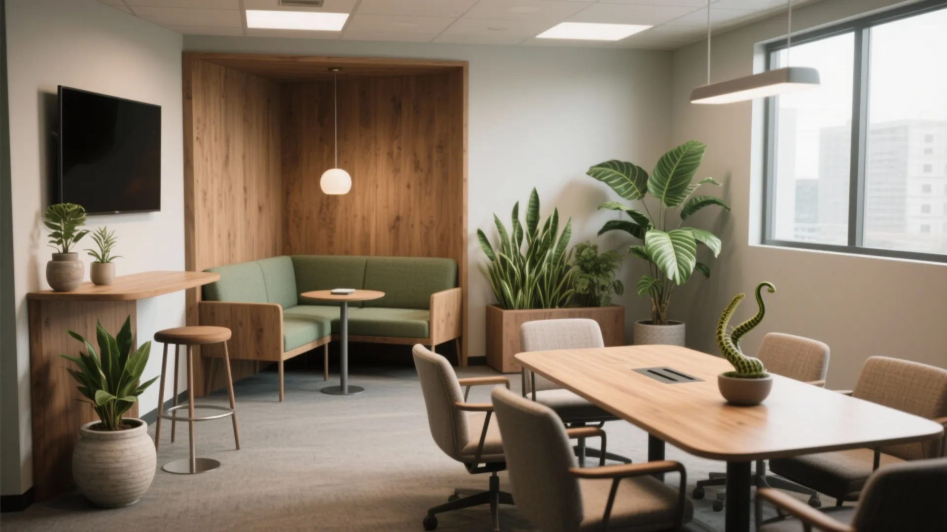 5. Pocket layouts and biophilic touches