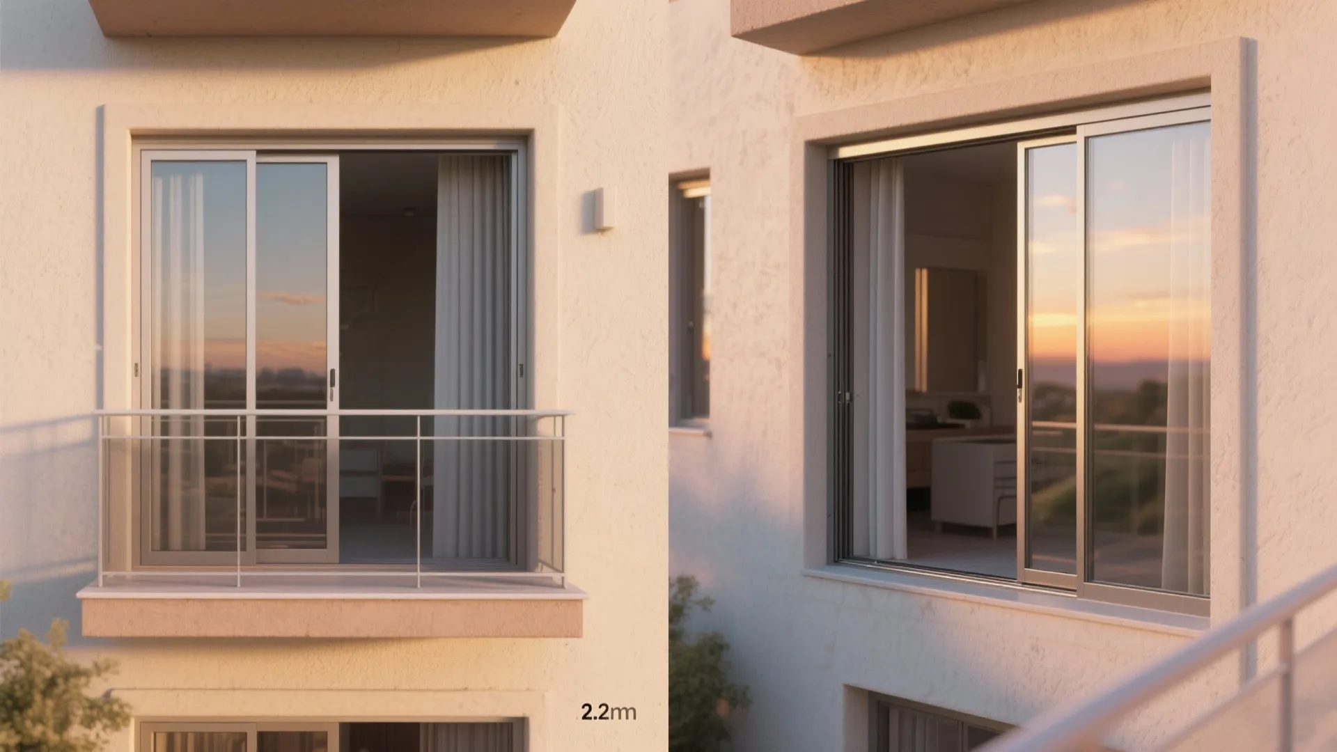 Pocket or corner-sliding panels that disappear