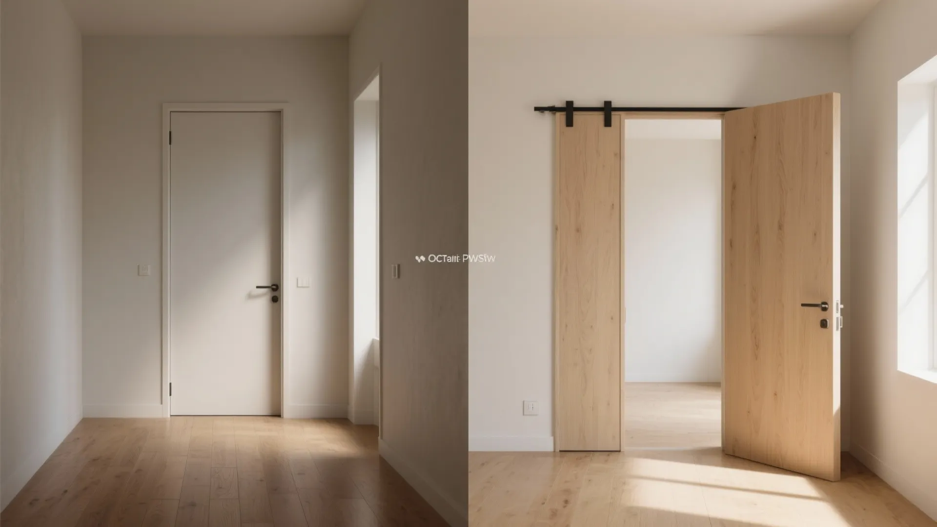 Pocket Doors and Sliding Glass to Flex a Room into Two