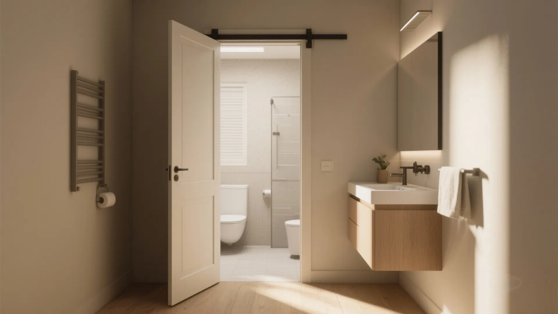 3. Rethink the door and layout