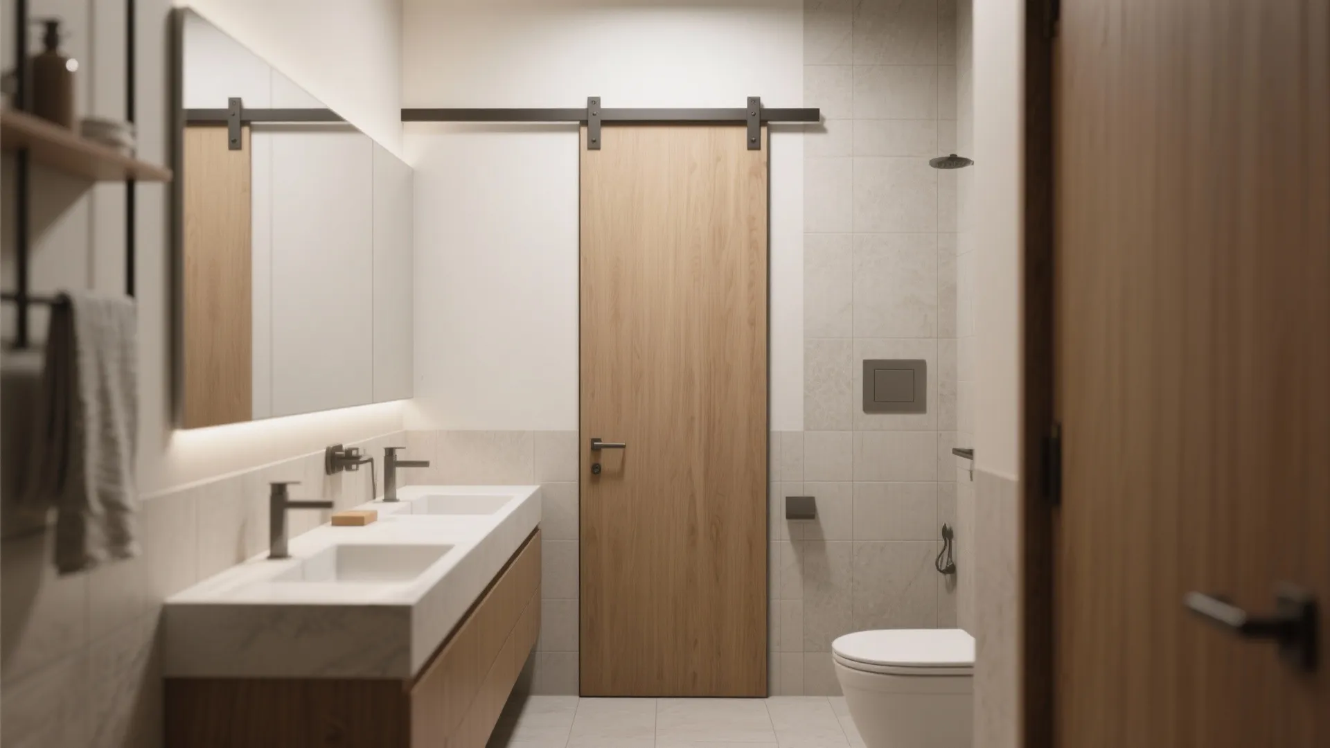 Pocket Doors for Tight Layouts