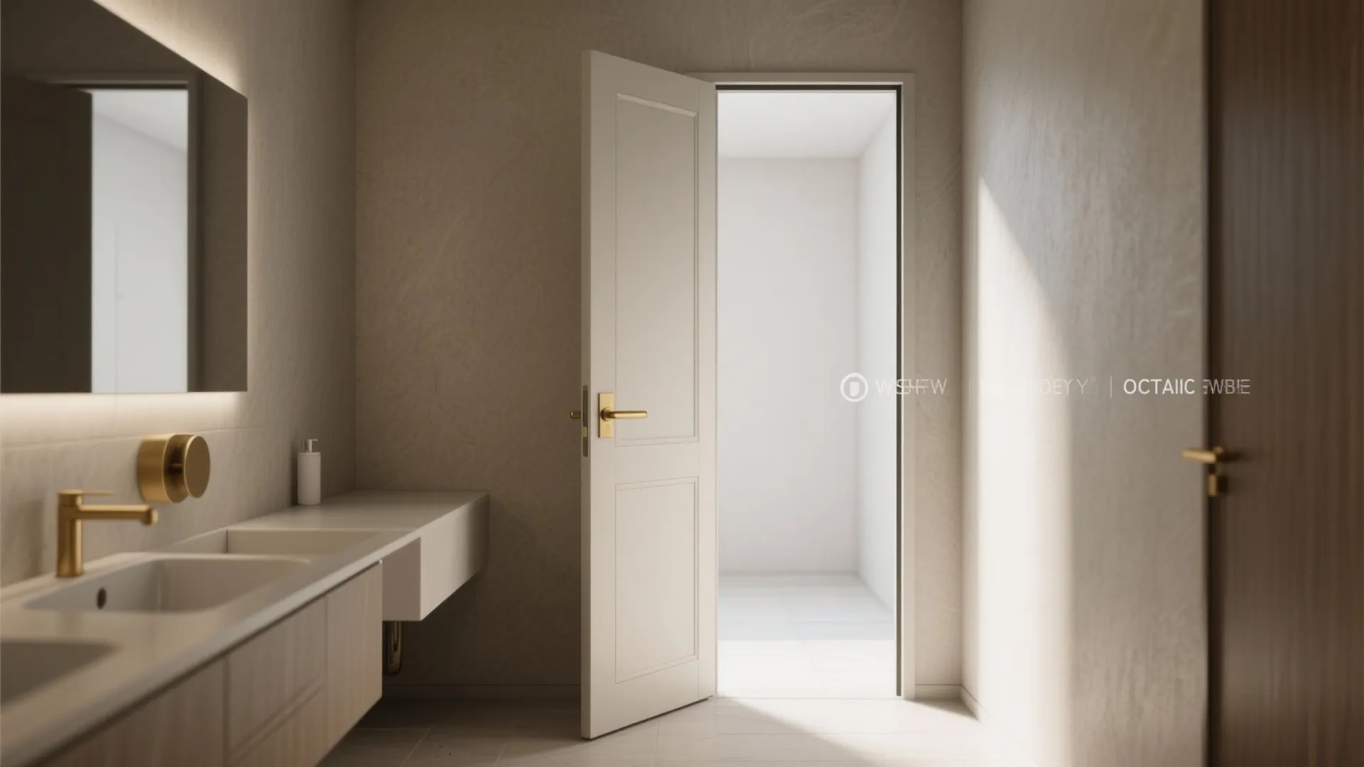 2. Pocket doors or outward swing—pick your poison