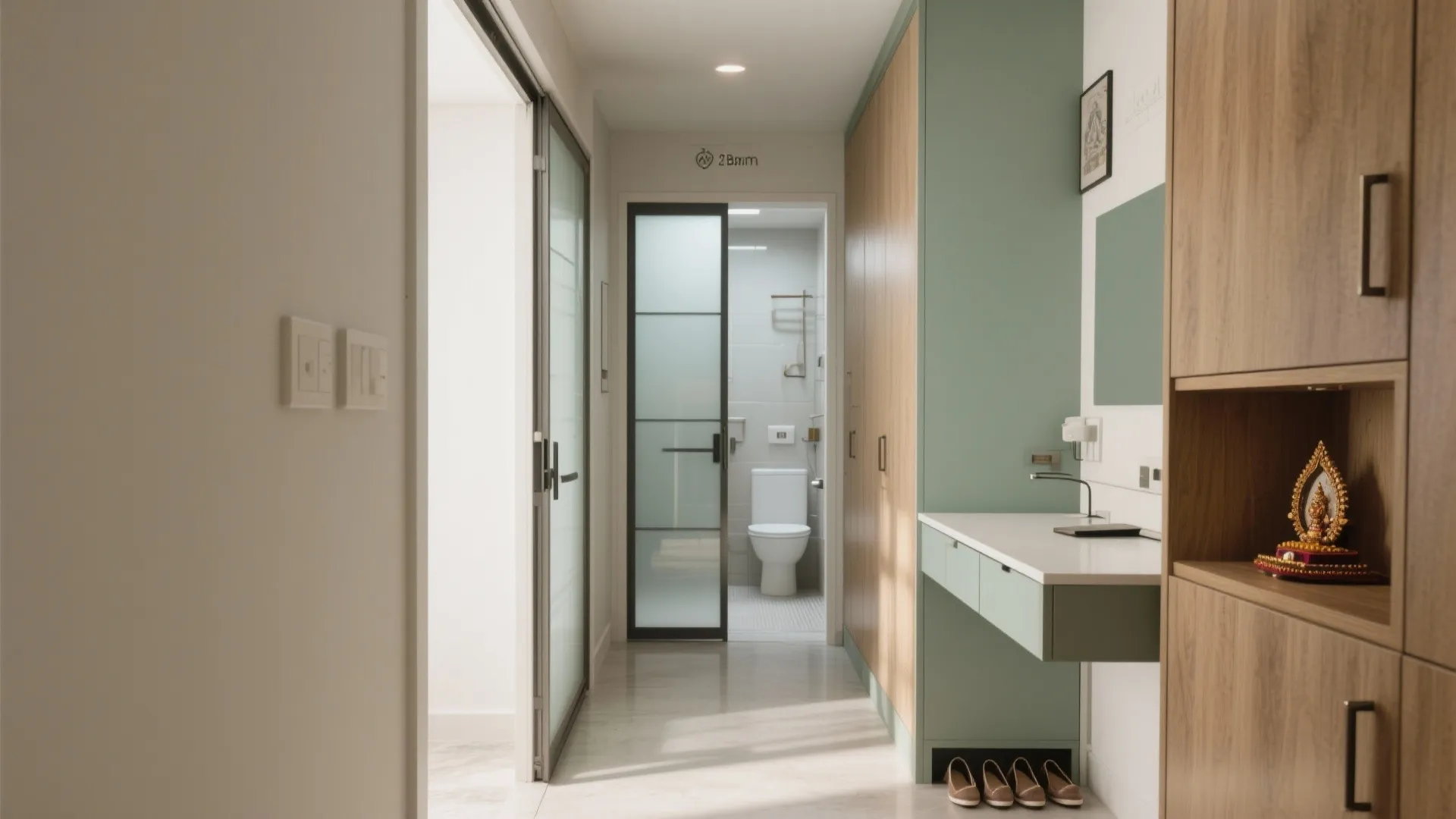 Sliding pocket doors and multi-purpose furniture