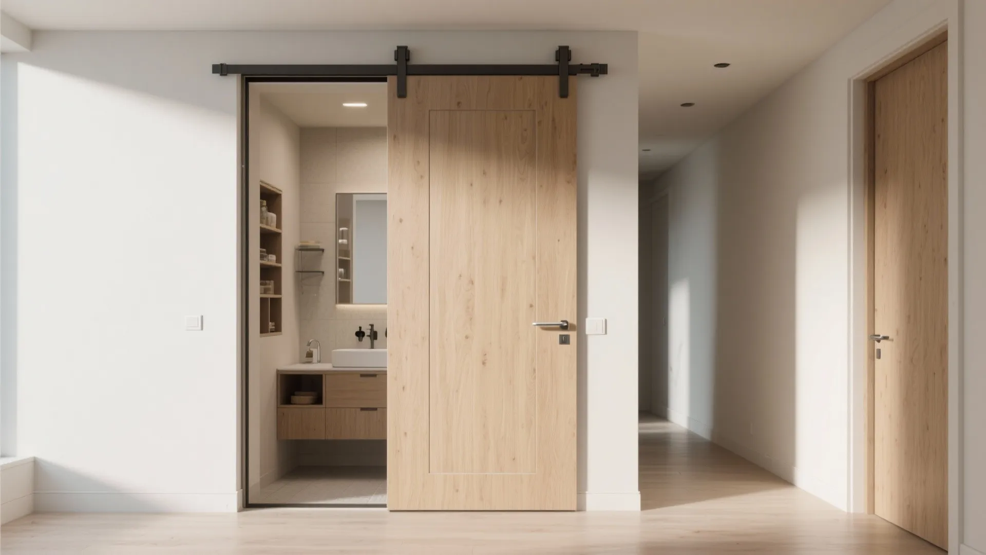 2. Pocket doors: the invisible hero