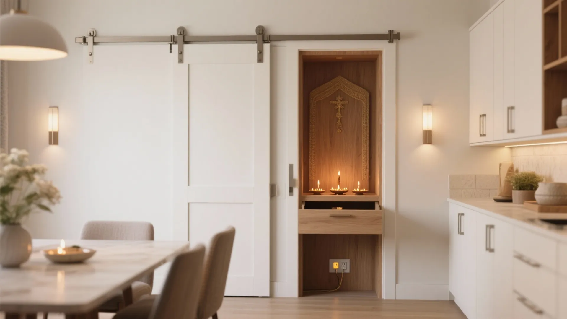 Sliding Pocket Doors & Fold-Away Altars
