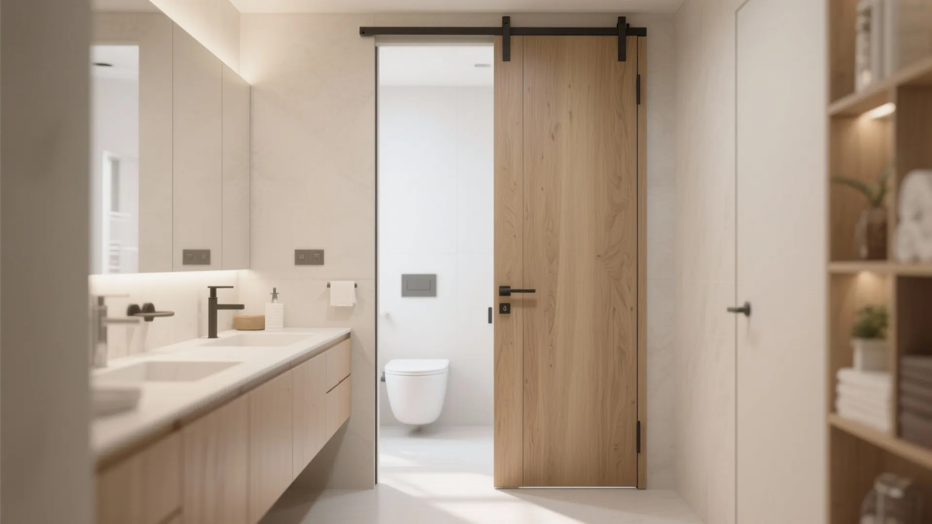 10. Pocket Door Entry