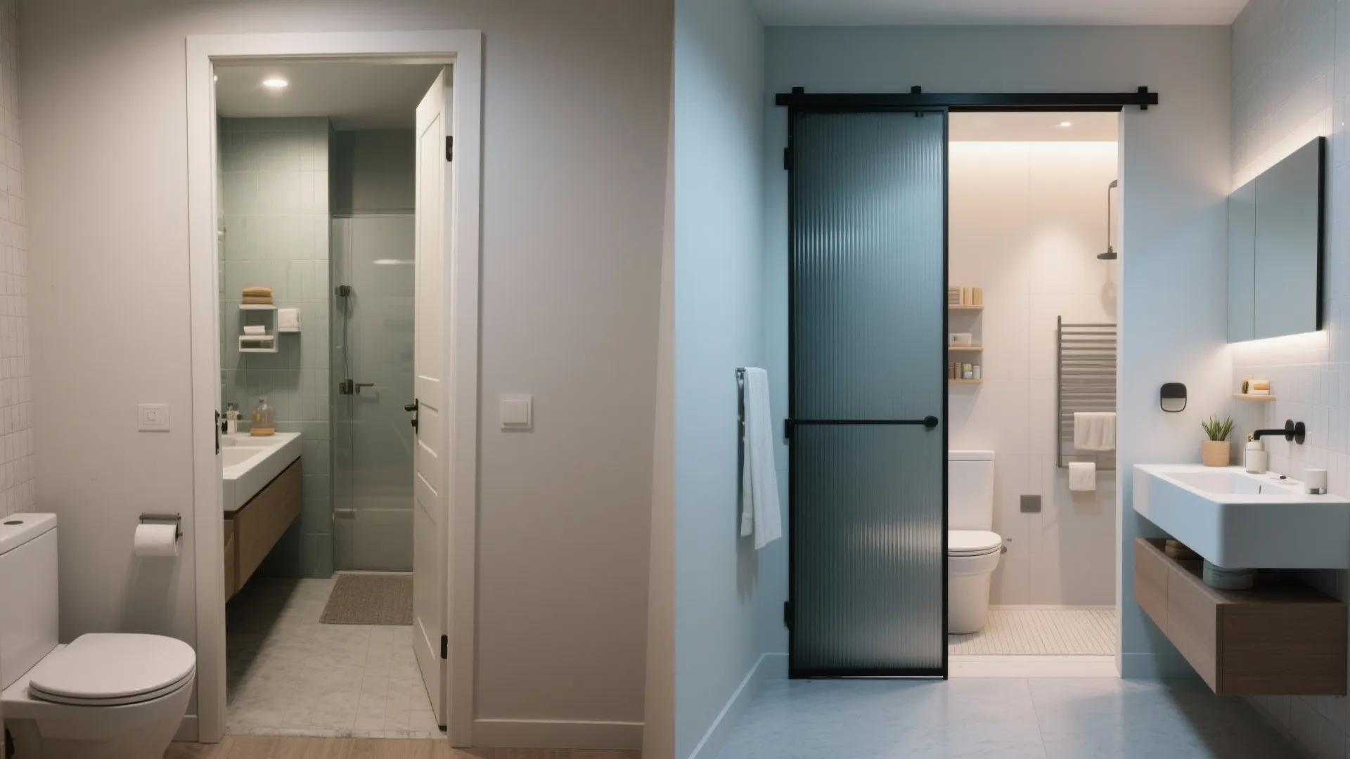 2. Use a Pocket Door