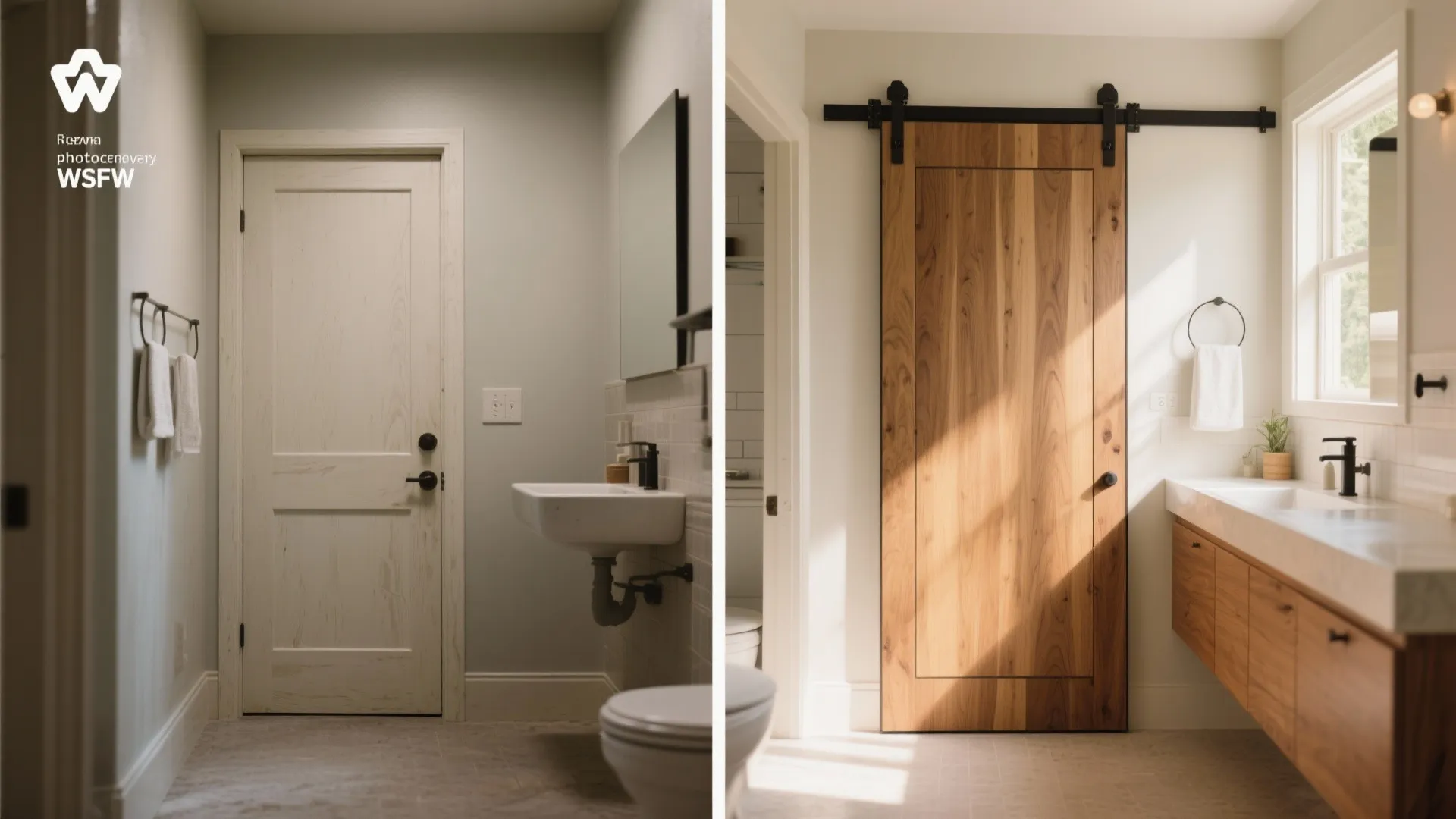 1. Pocket Doors for Space Saving