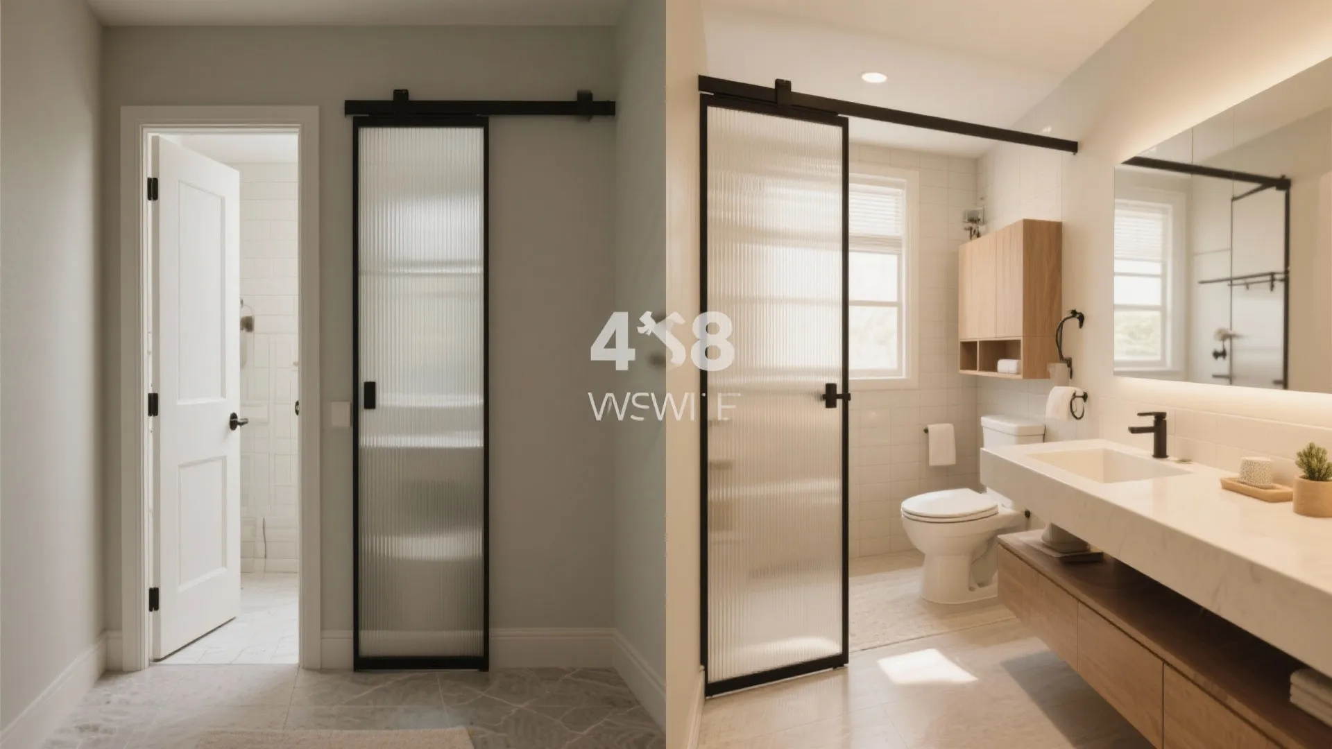 1. Pocket Doors for Extra Space