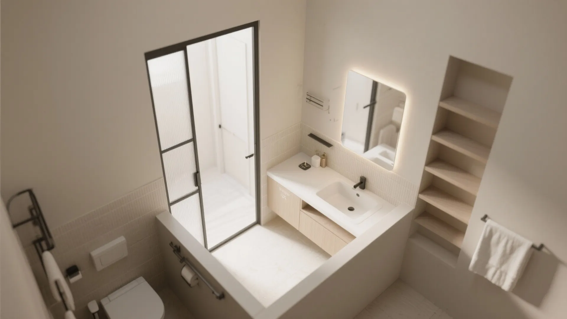 2. Pocket Door Entry