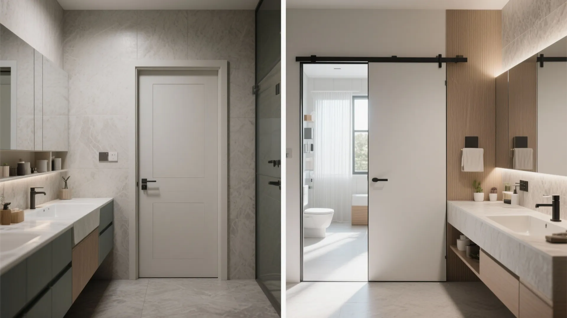 9. Sliding or Pocket Doors